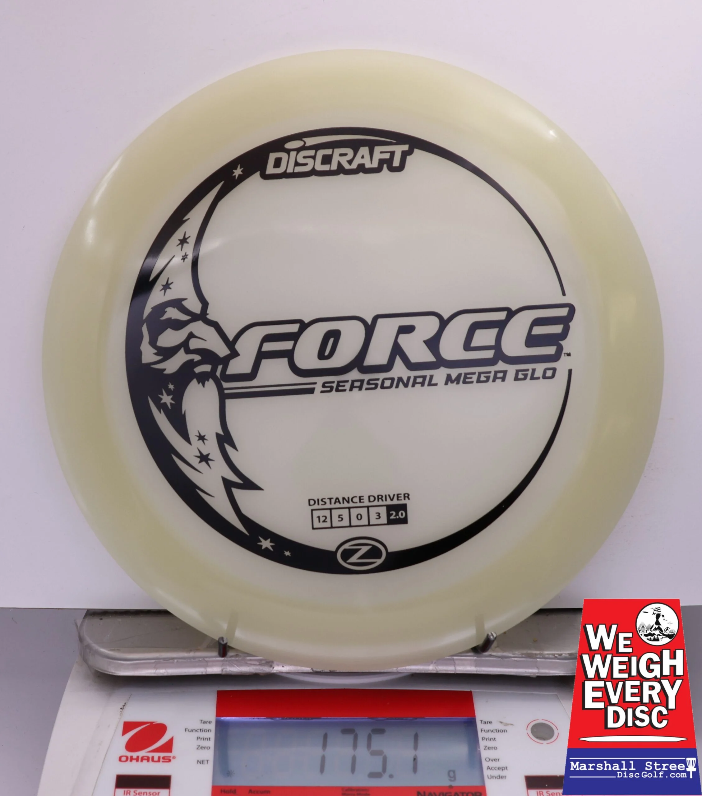 481964 Seasonal Mega Glow Z Force - #717 White Glow, 175