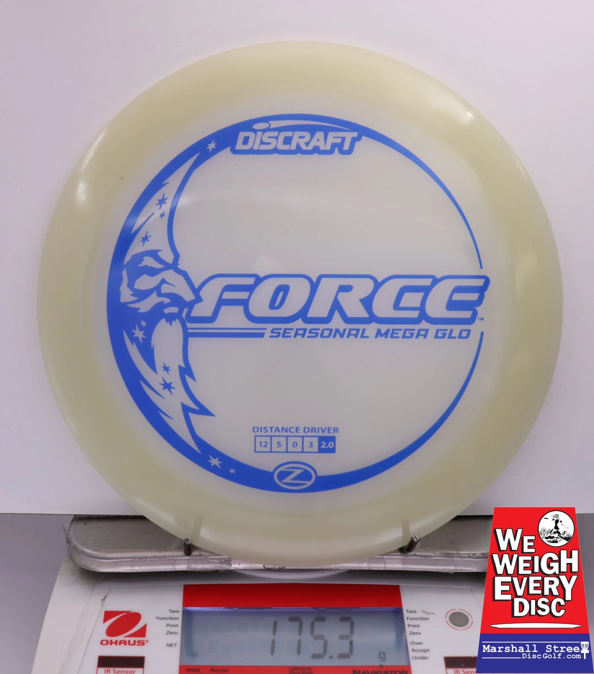 481966 Seasonal Mega Glow Z Force - #719 White Glow, 175