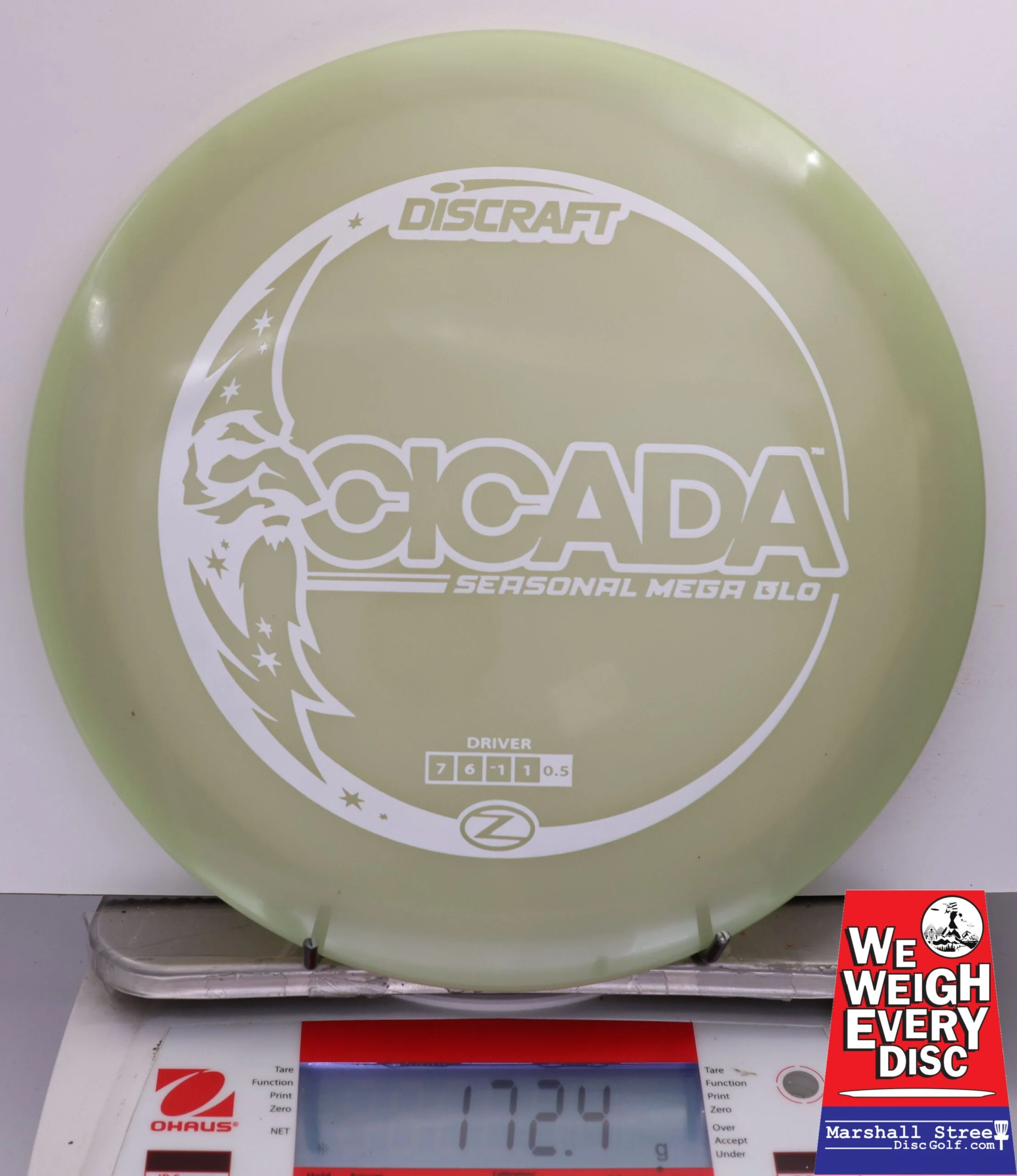 482011 Seasonal Mega Glow Z Cicada - #719 White Glow, 172