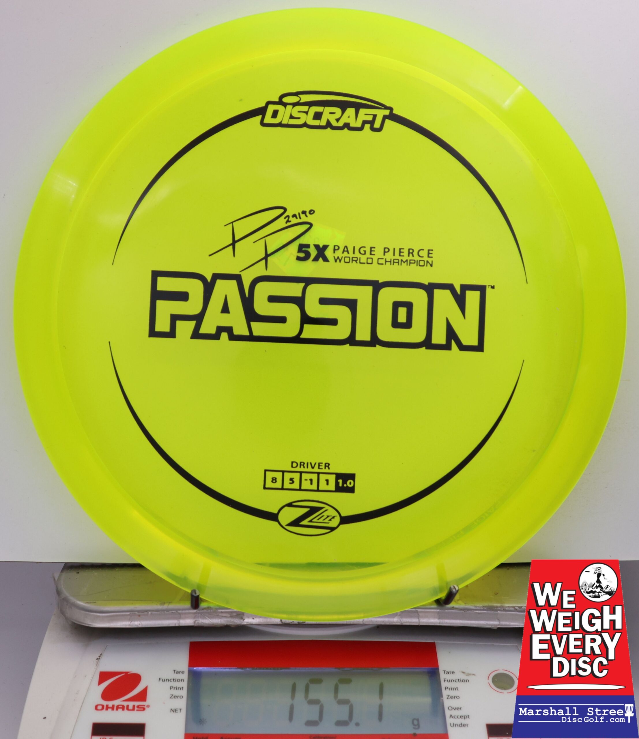 482068 Z Lite Passion, Paige Pierce 5x - #710 NYellow, 155