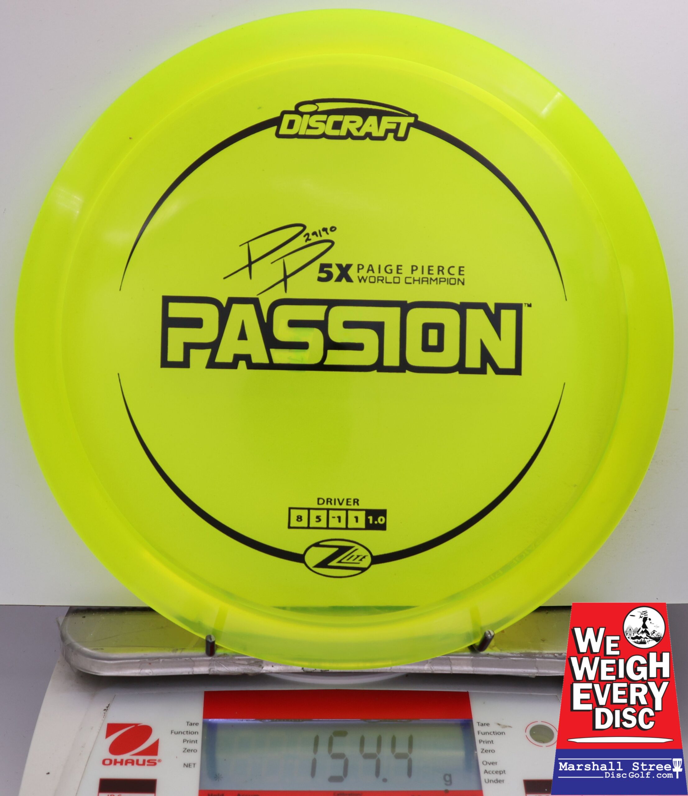 482070 Z Lite Passion, Paige Pierce 5x - #712 NYellow, 154