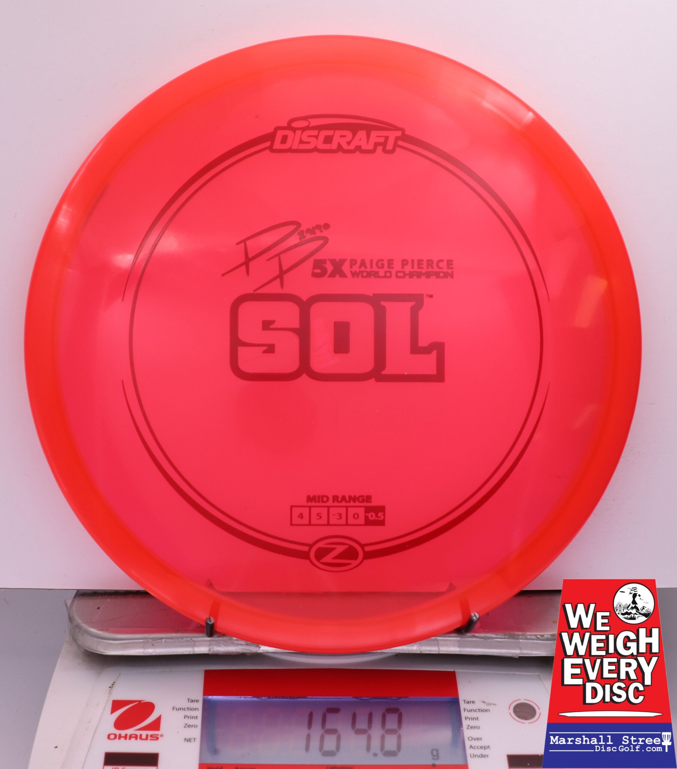 482142 Z Sol, Paige Pierce 5X - #714 Red, 165