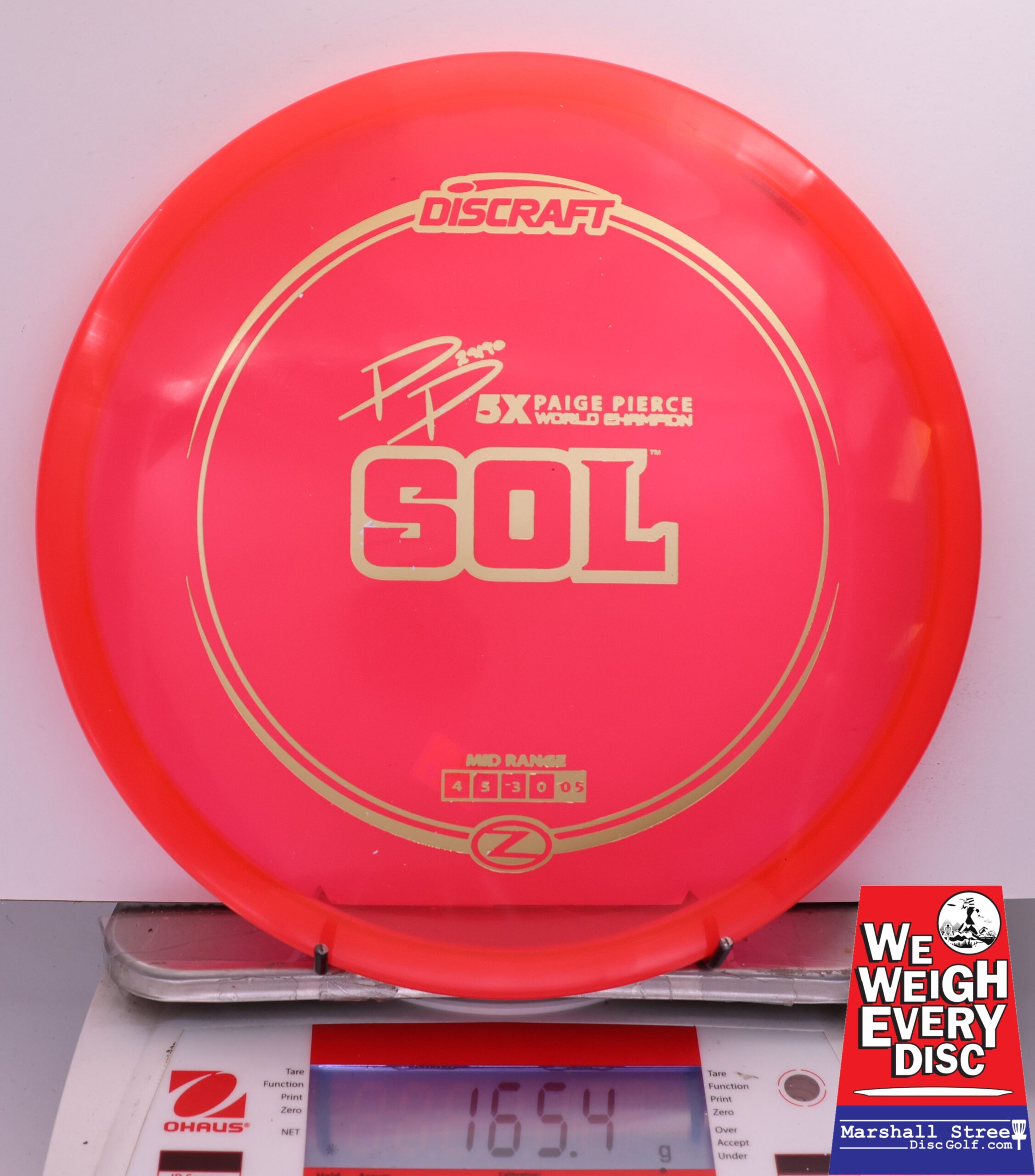 482149 Z Sol, Paige Pierce 5X - #716 Red, 165