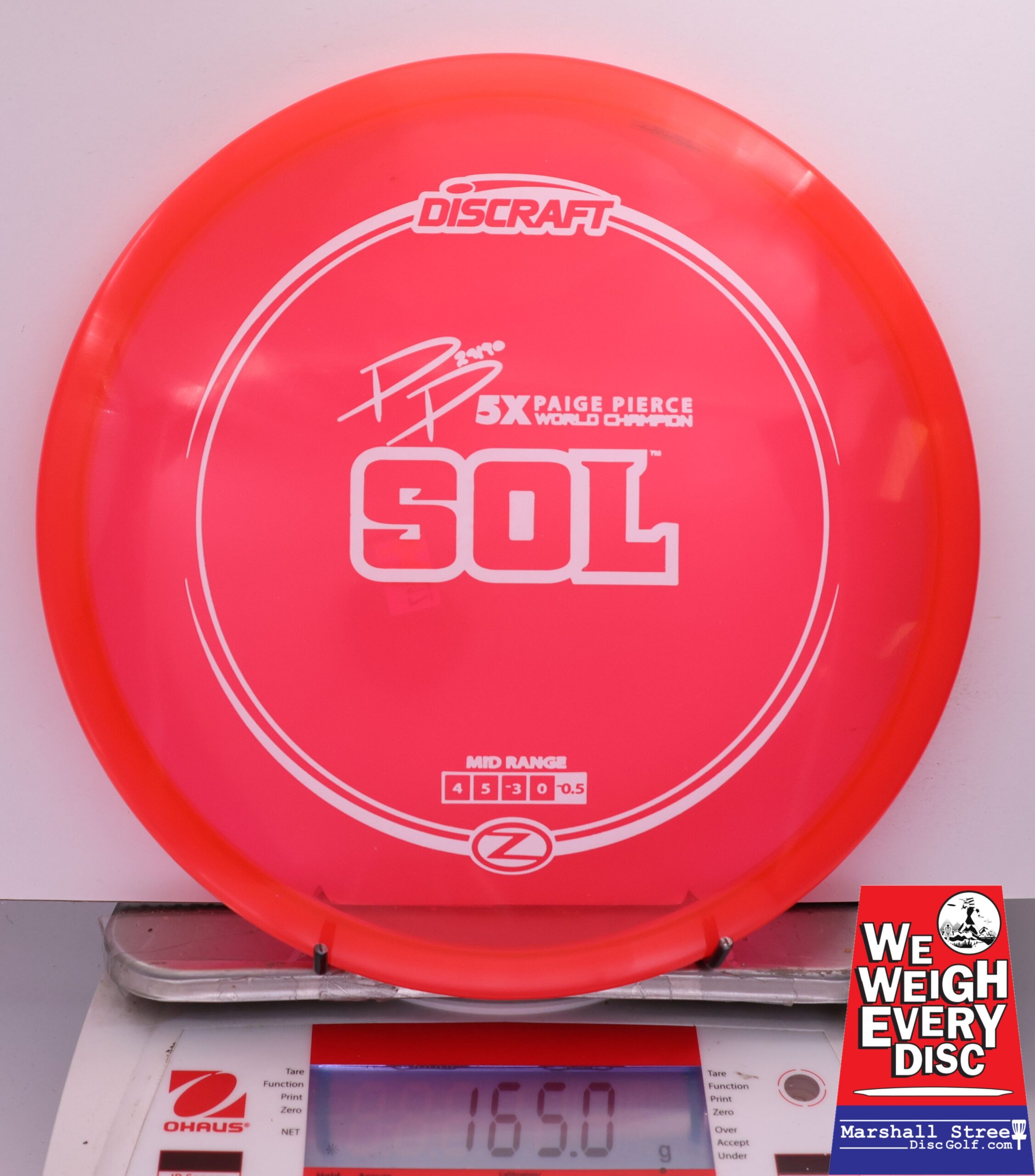 482150 Z Sol, Paige Pierce 5X - #717 Red, 165