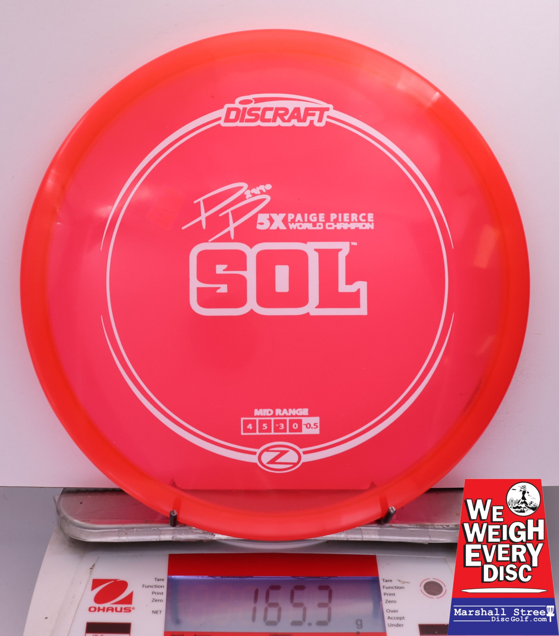 482151 Z Sol, Paige Pierce 5X - #718 Red, 165