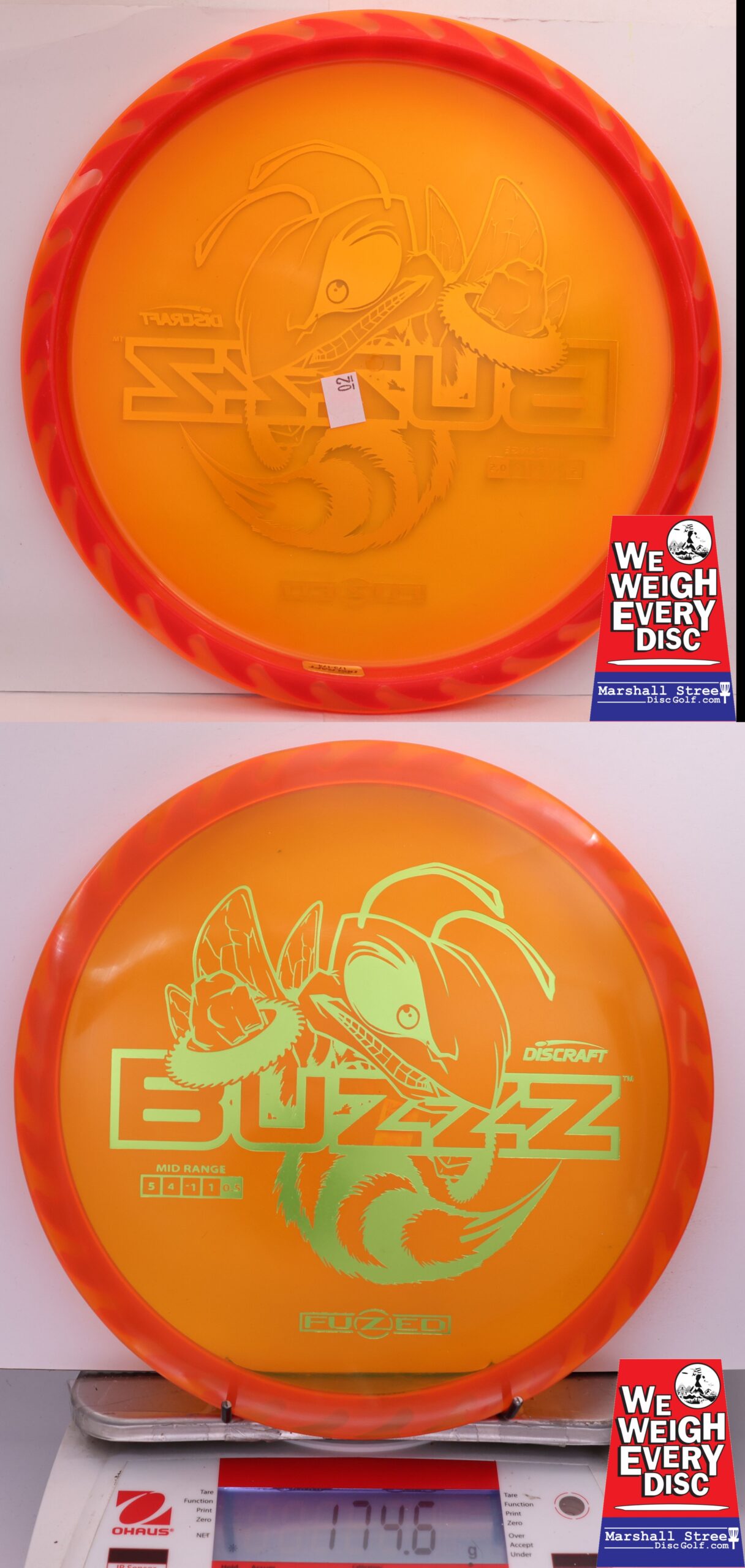 482385 FuZed Line Buzzz - Buzzzsaw - #02 Orange-Red, 175