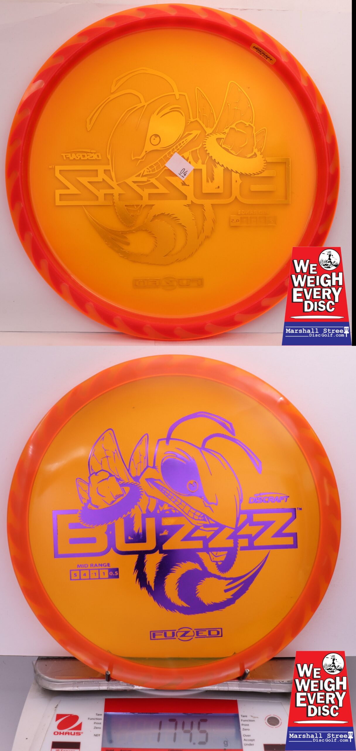 482387 FuZed Line Buzzz - Buzzzsaw - #04 Orange-Red, 175