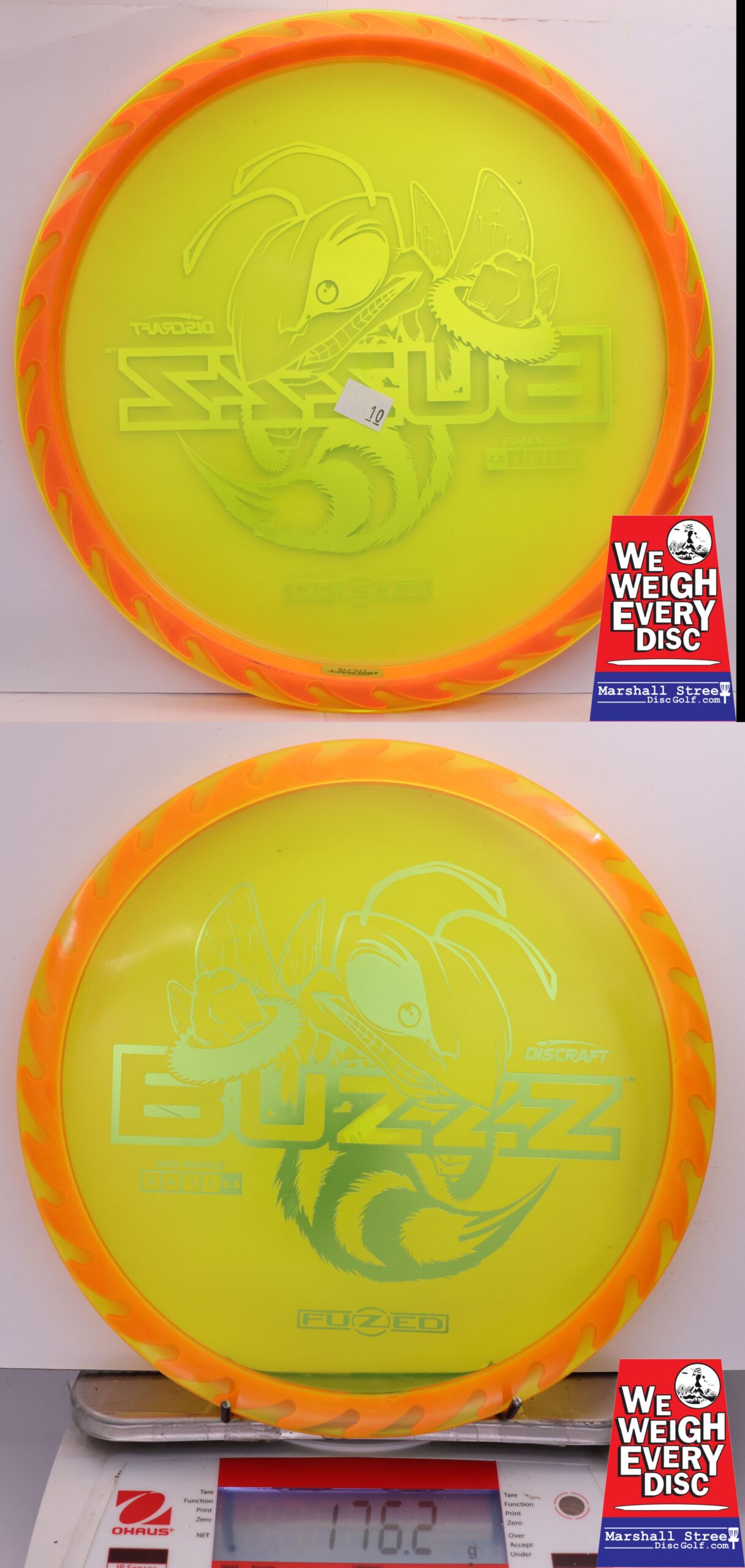 482398 FuZed Line Buzzz - Buzzzsaw - #10 NYellow-Orange, 176