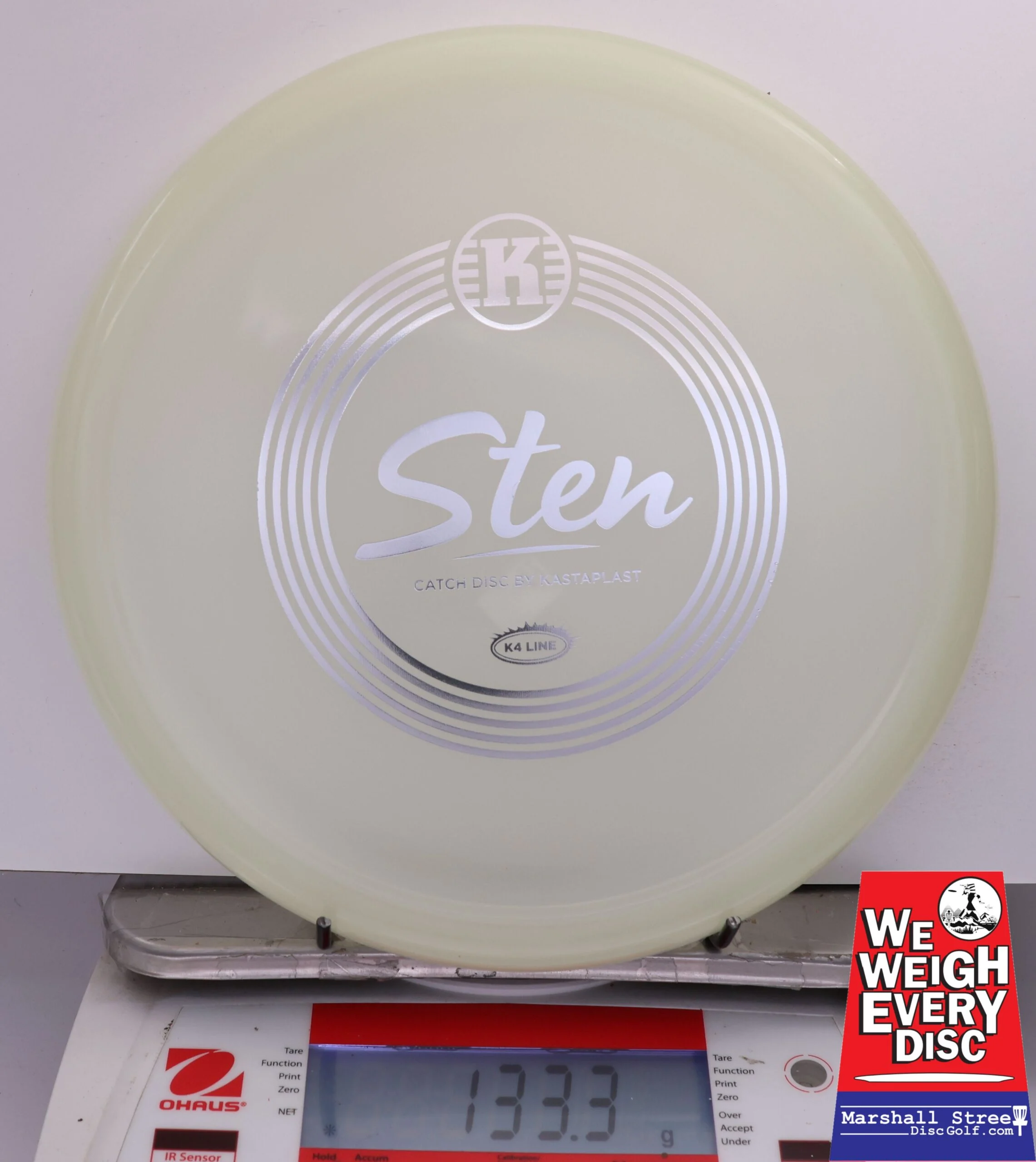 482729 K4 Glow Sten - #09 White Glow, 133