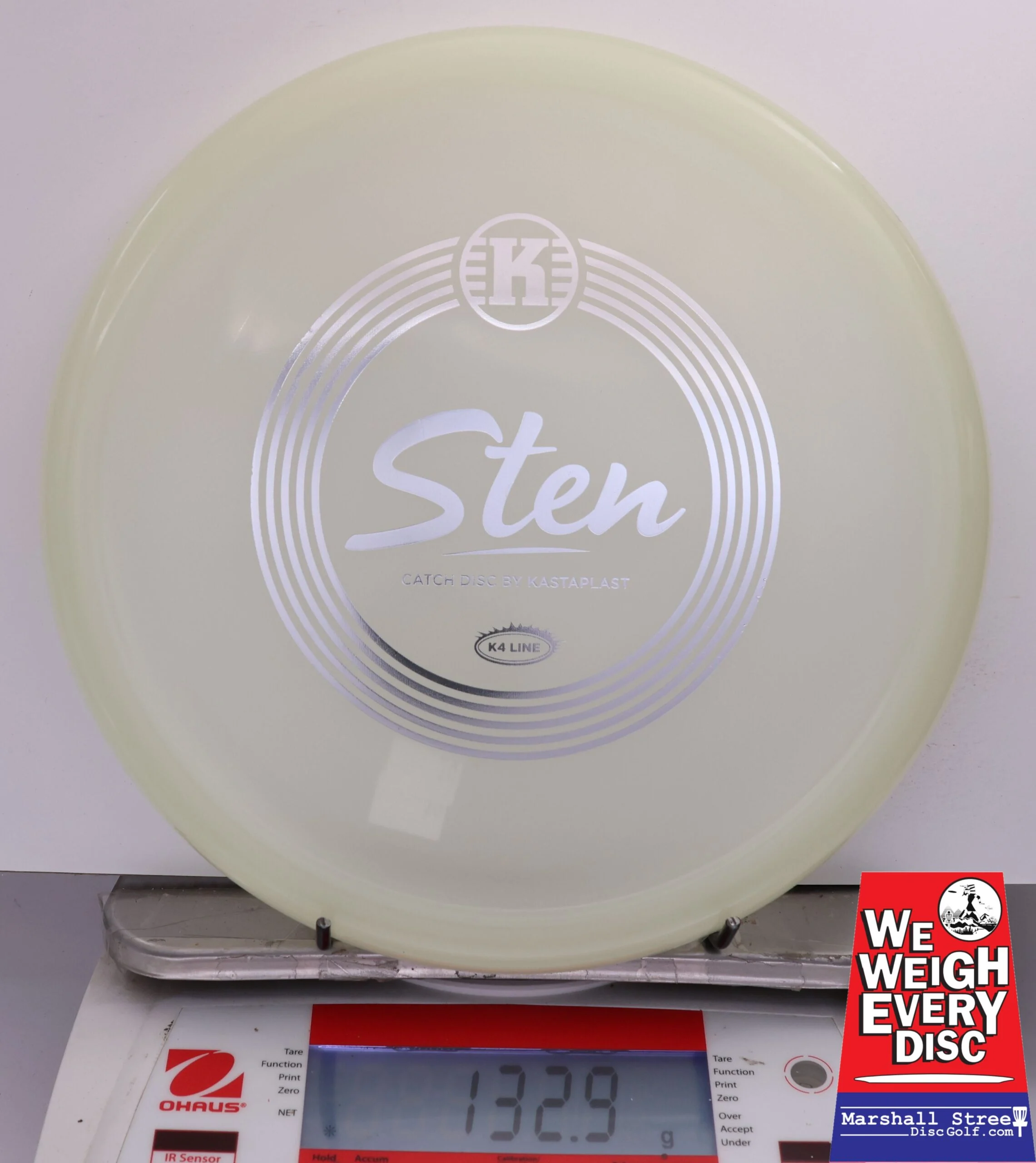 482730 K4 Glow Sten - #10 White Glow, 133