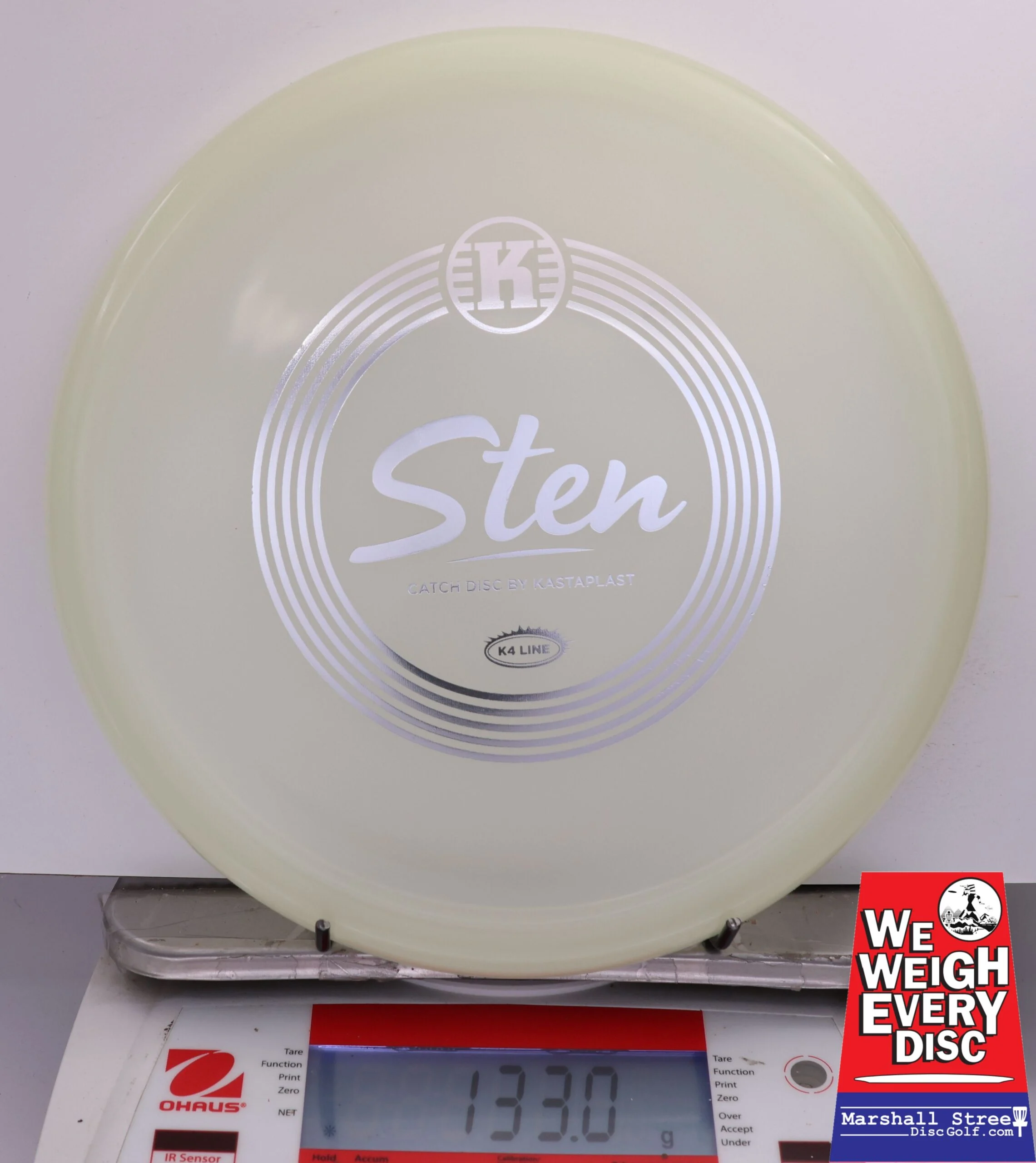 482733 K4 Glow Sten - #13 White Glow, 133