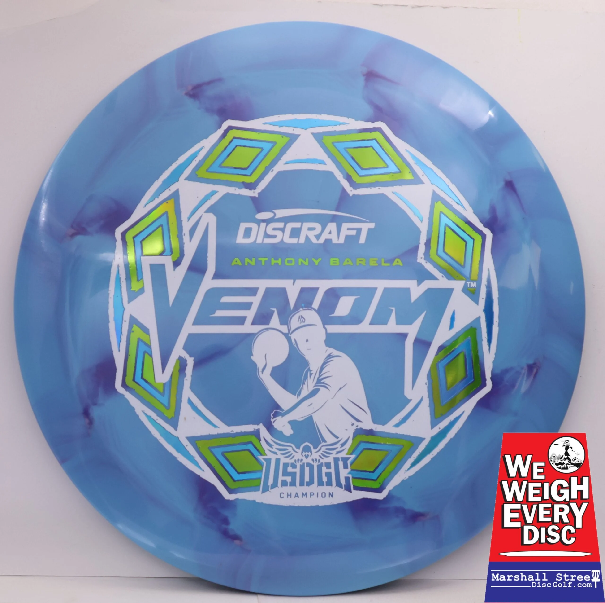 ESP Swirl Venom, Anthony Barela 2025 USDGC Champion - Image 4