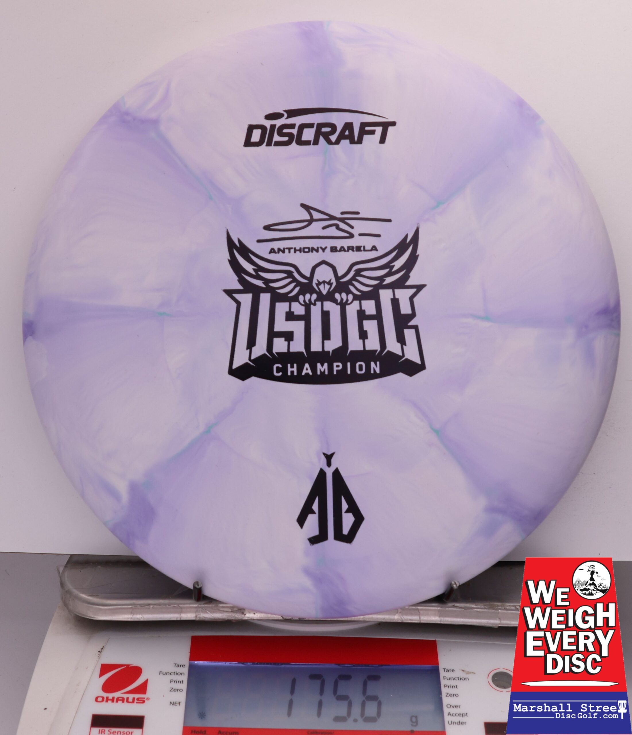 483101 Crazy Tuff Swirl Focus, Anthony Barela 2025 USDGC Champion - #12 LtPurple, 176