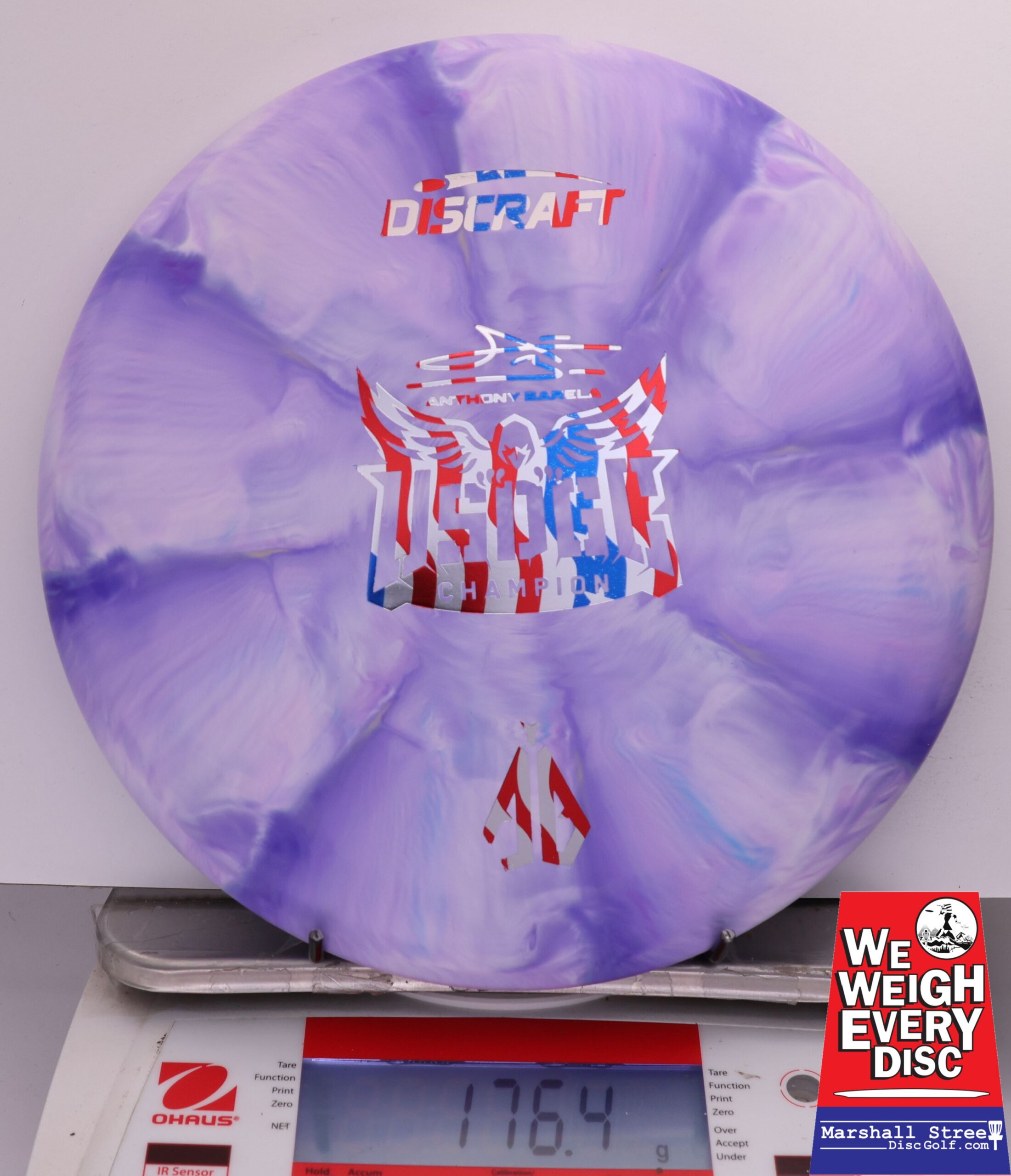 483104 Crazy Tuff Swirl Focus, Anthony Barela 2025 USDGC Champion - #15 Purple, 176