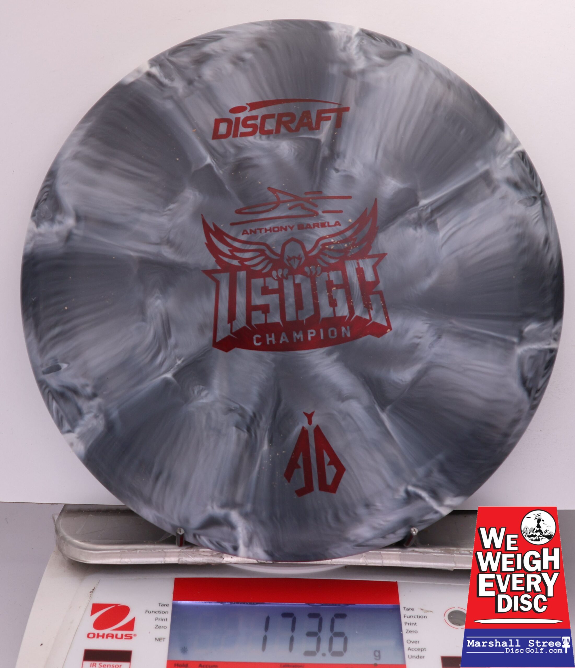 483172 Crazy Tuff Swirl Focus, Anthony Barela 2025 USDGC Champion - #25 Gray, 174