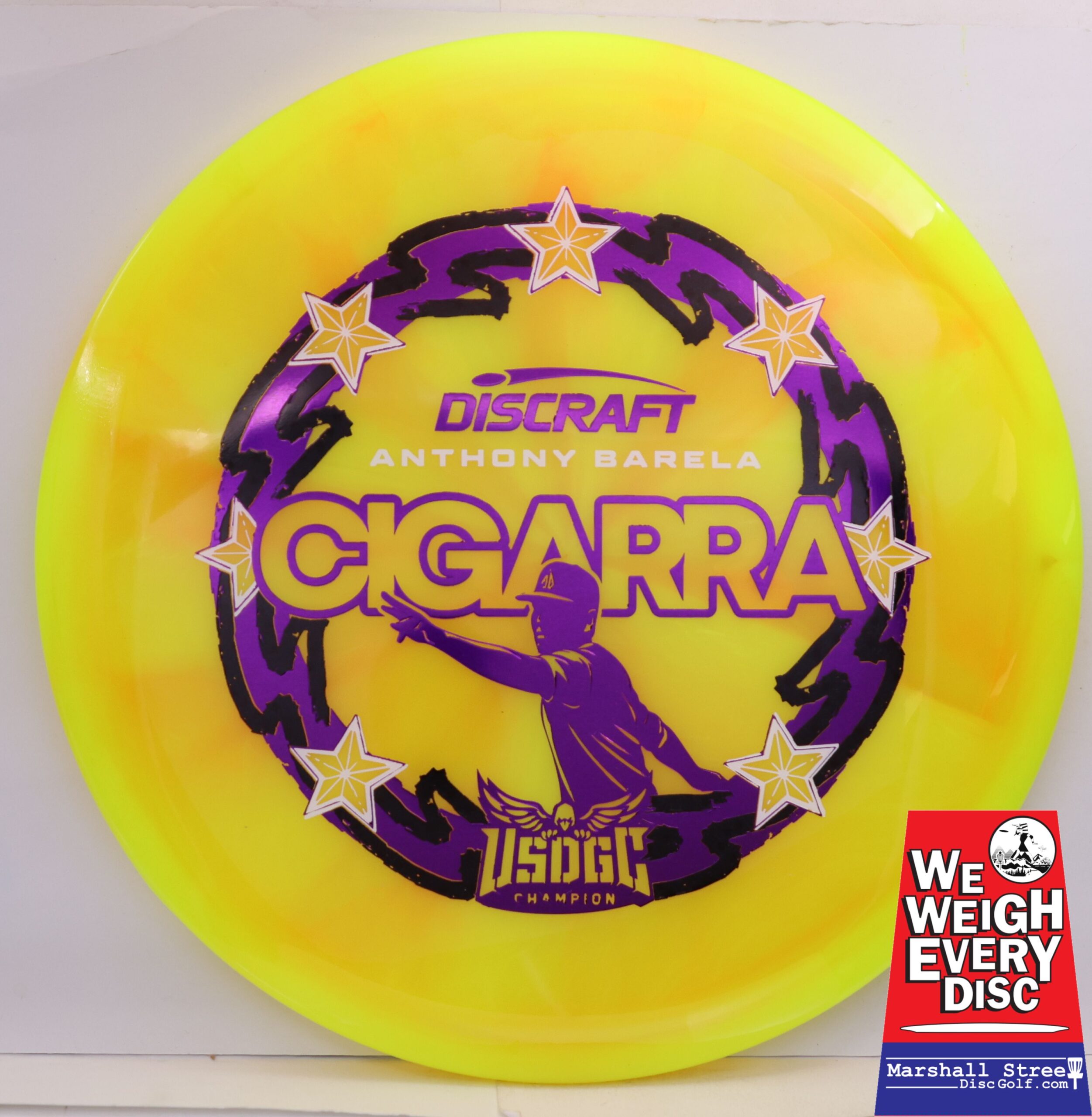 Z Swirl Cigarra, Anthony Barela 2025 USDGC Champion - Image 2