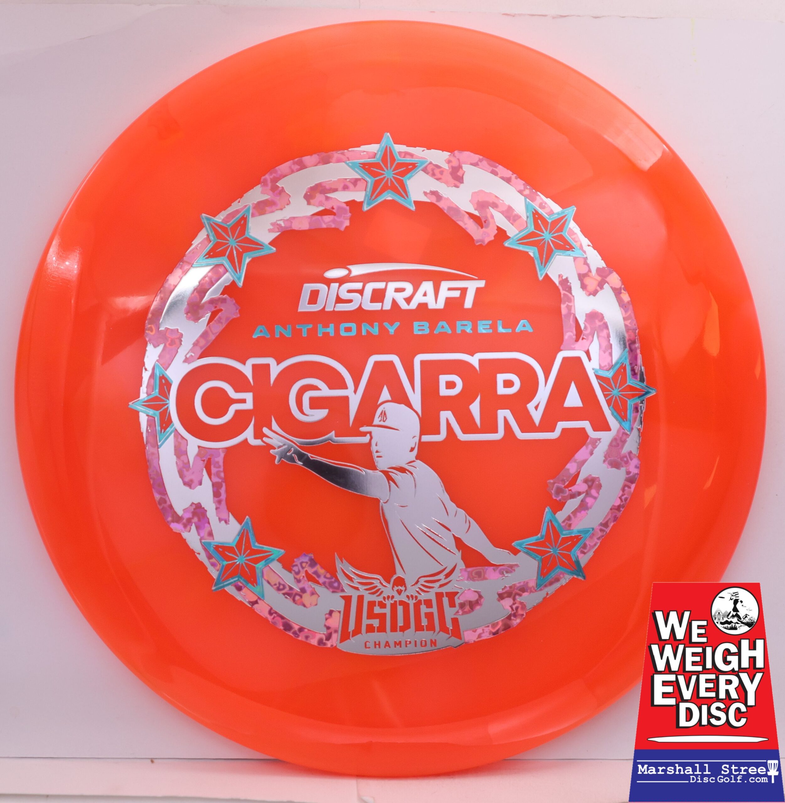 Z Swirl Cigarra, Anthony Barela 2025 USDGC Champion - Image 3