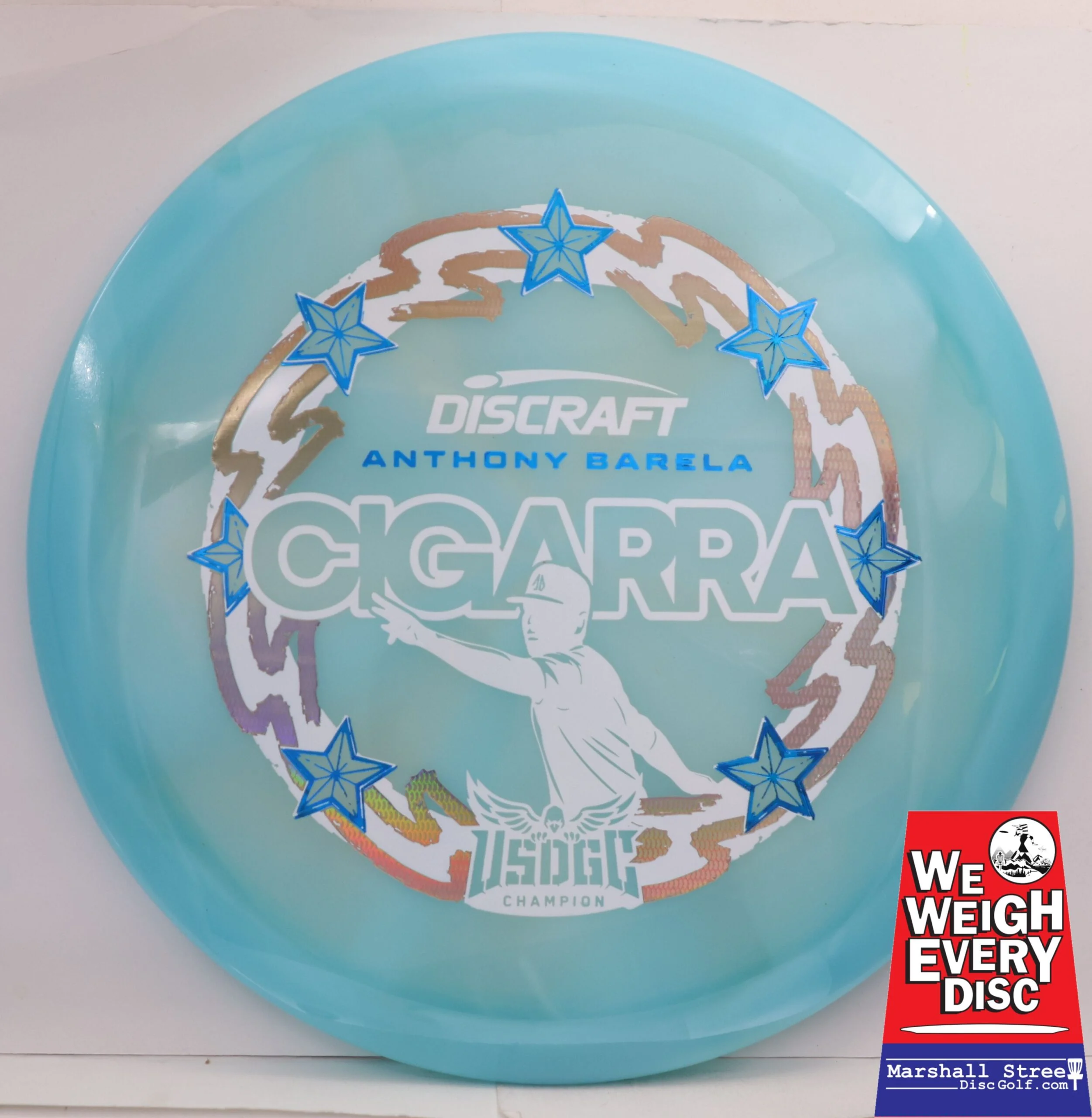 Z Swirl Cigarra, Anthony Barela 2025 USDGC Champion • Marshall