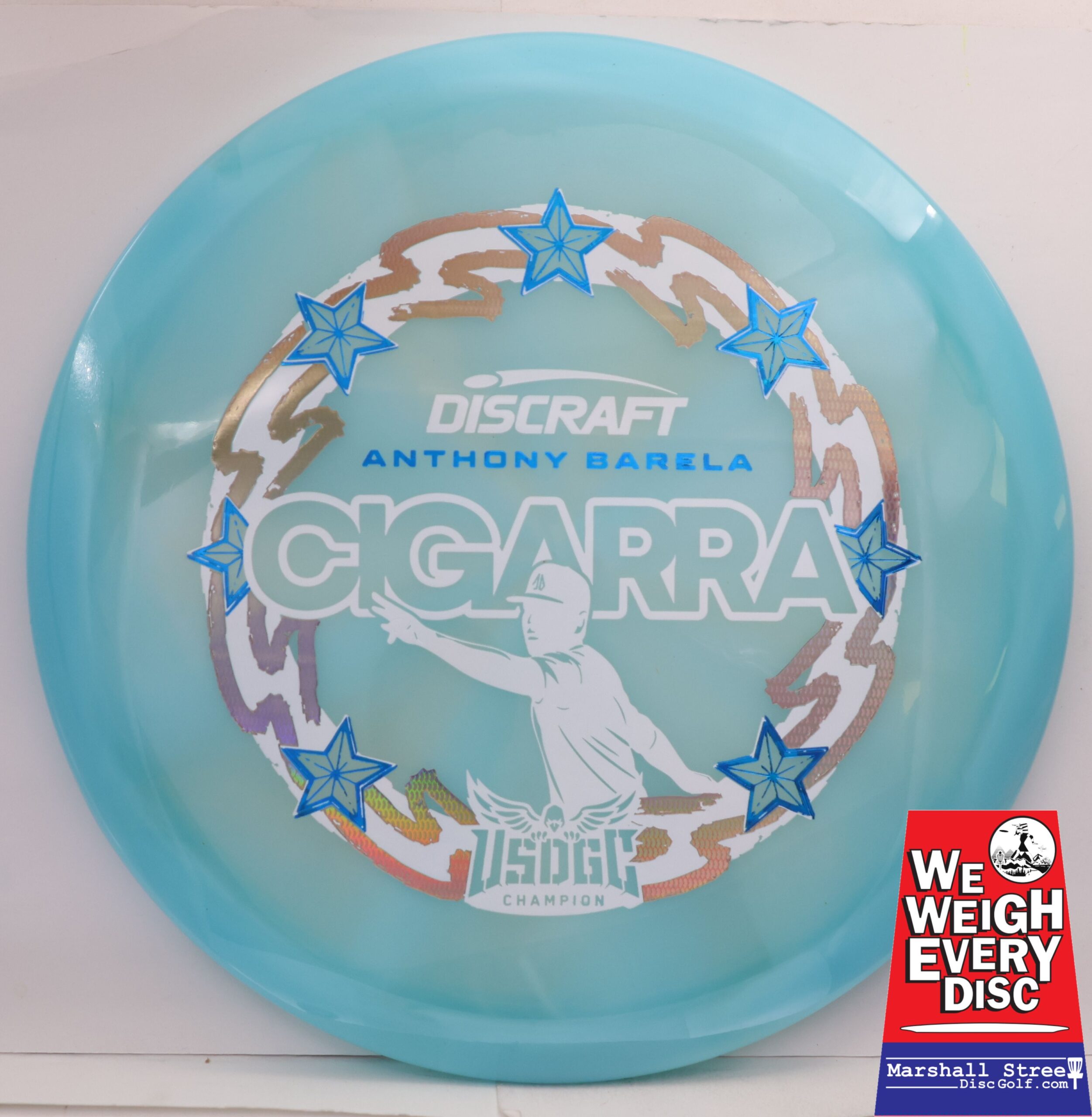 Z Swirl Cigarra, Anthony Barela 2025 USDGC Champion - Image 4