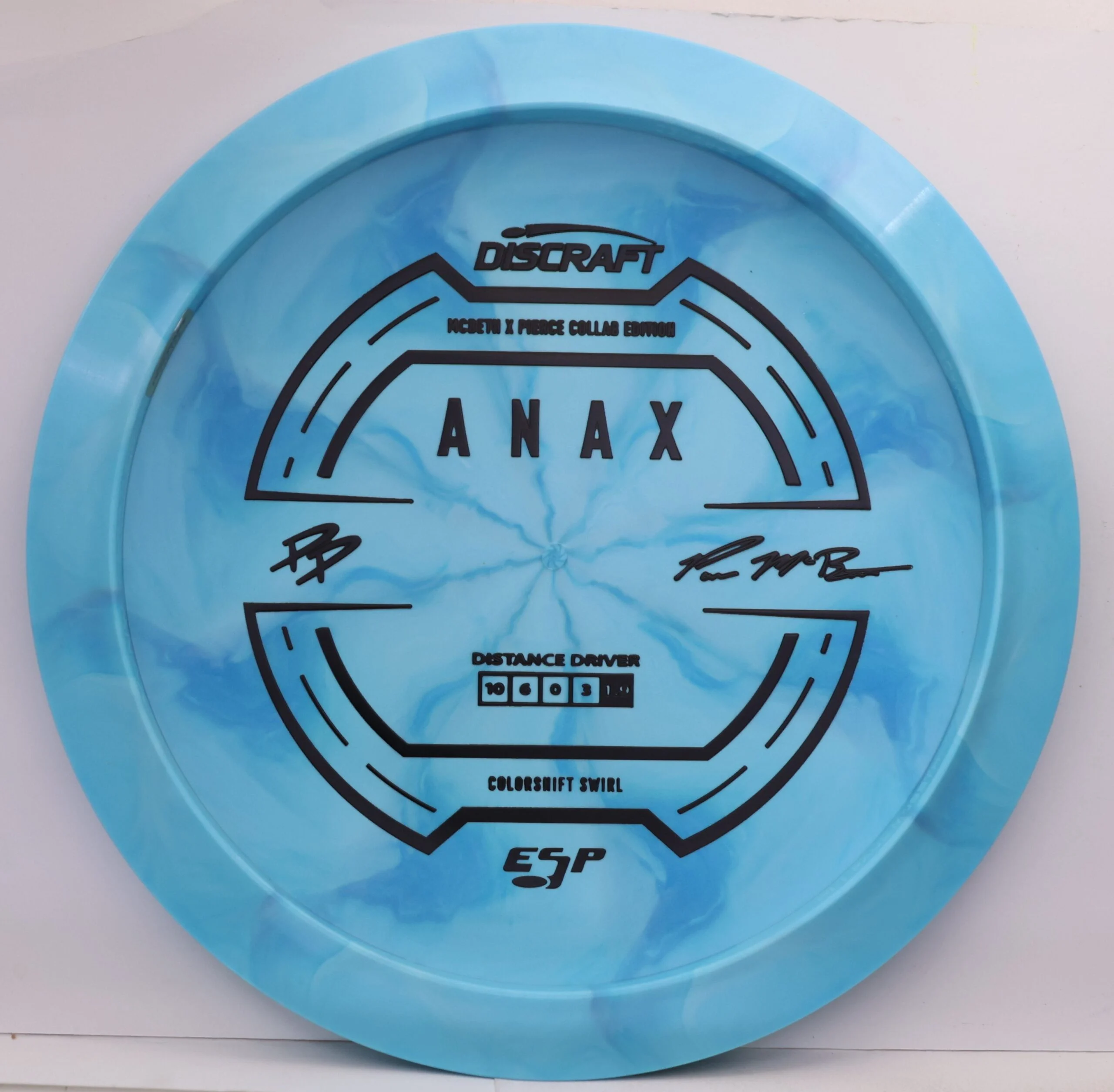 ESP Swirl Anax, Bottom Stamp - Paul McBeth & Paige Pierce 2025 GMC Collab