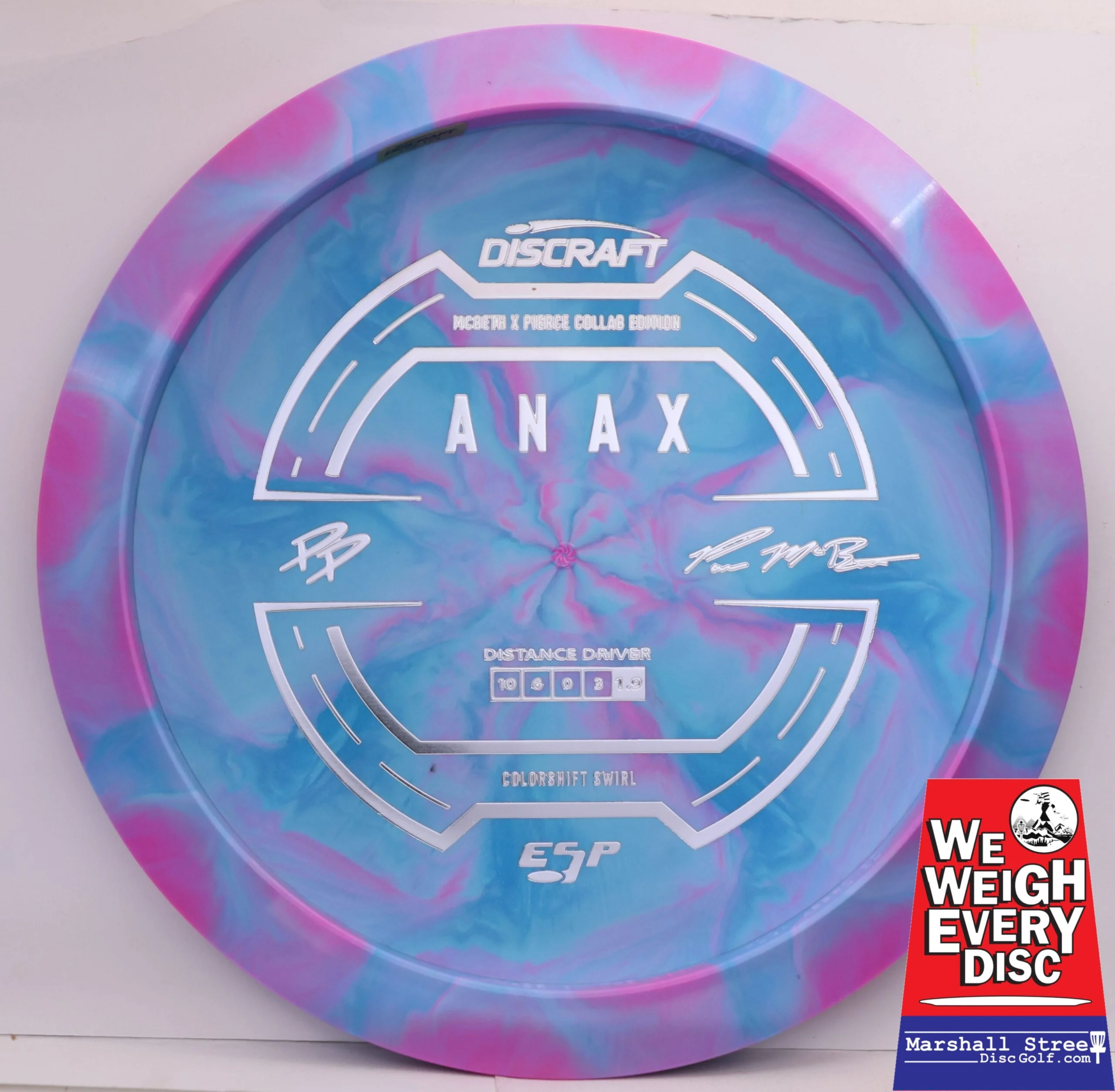 ESP Swirl Anax, Bottom Stamp - Paul McBeth & Paige Pierce 2025 GMC Collab - Image 2