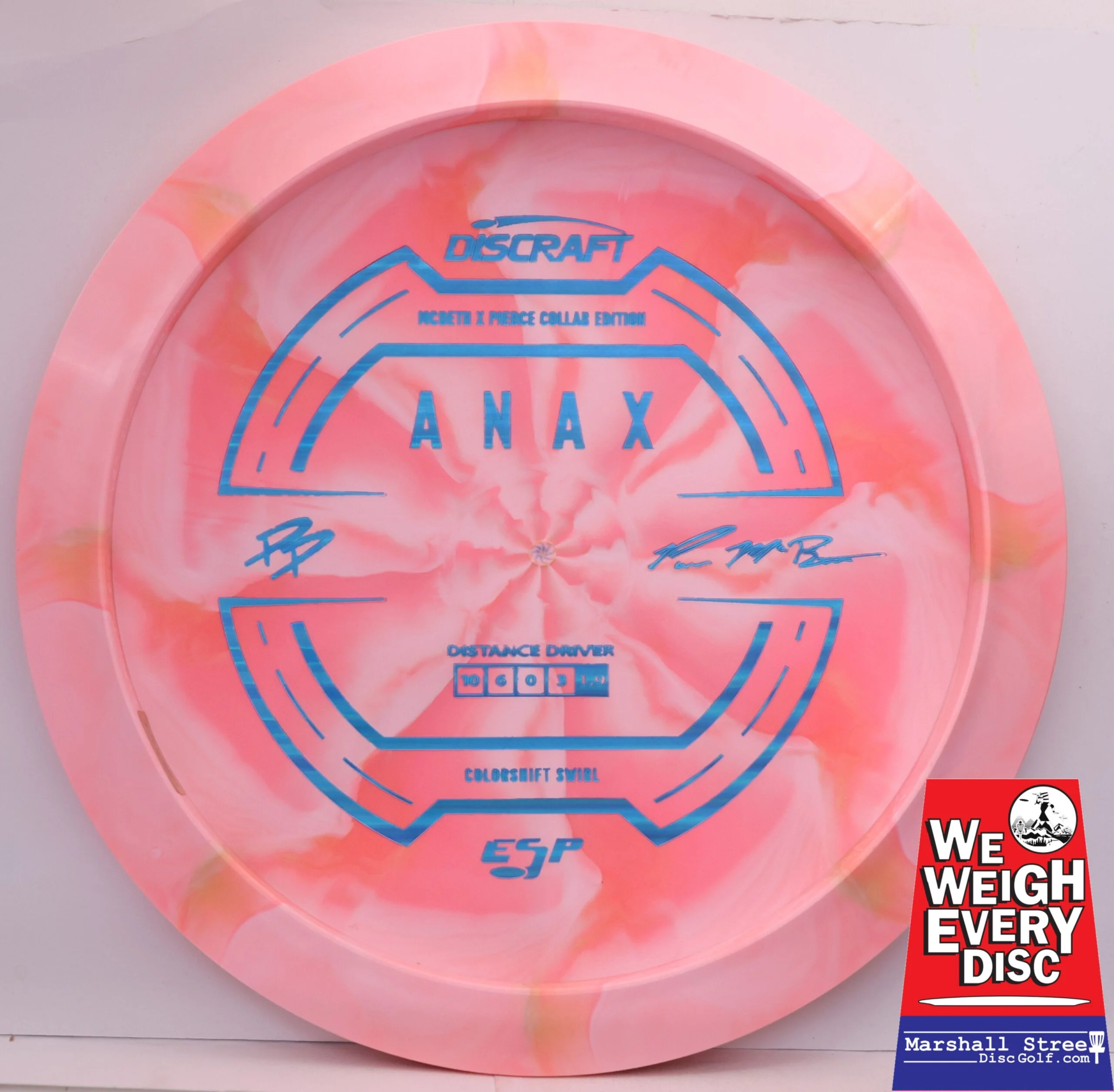 ESP Swirl Anax, Bottom Stamp - Paul McBeth & Paige Pierce 2025 GMC Collab - Image 3