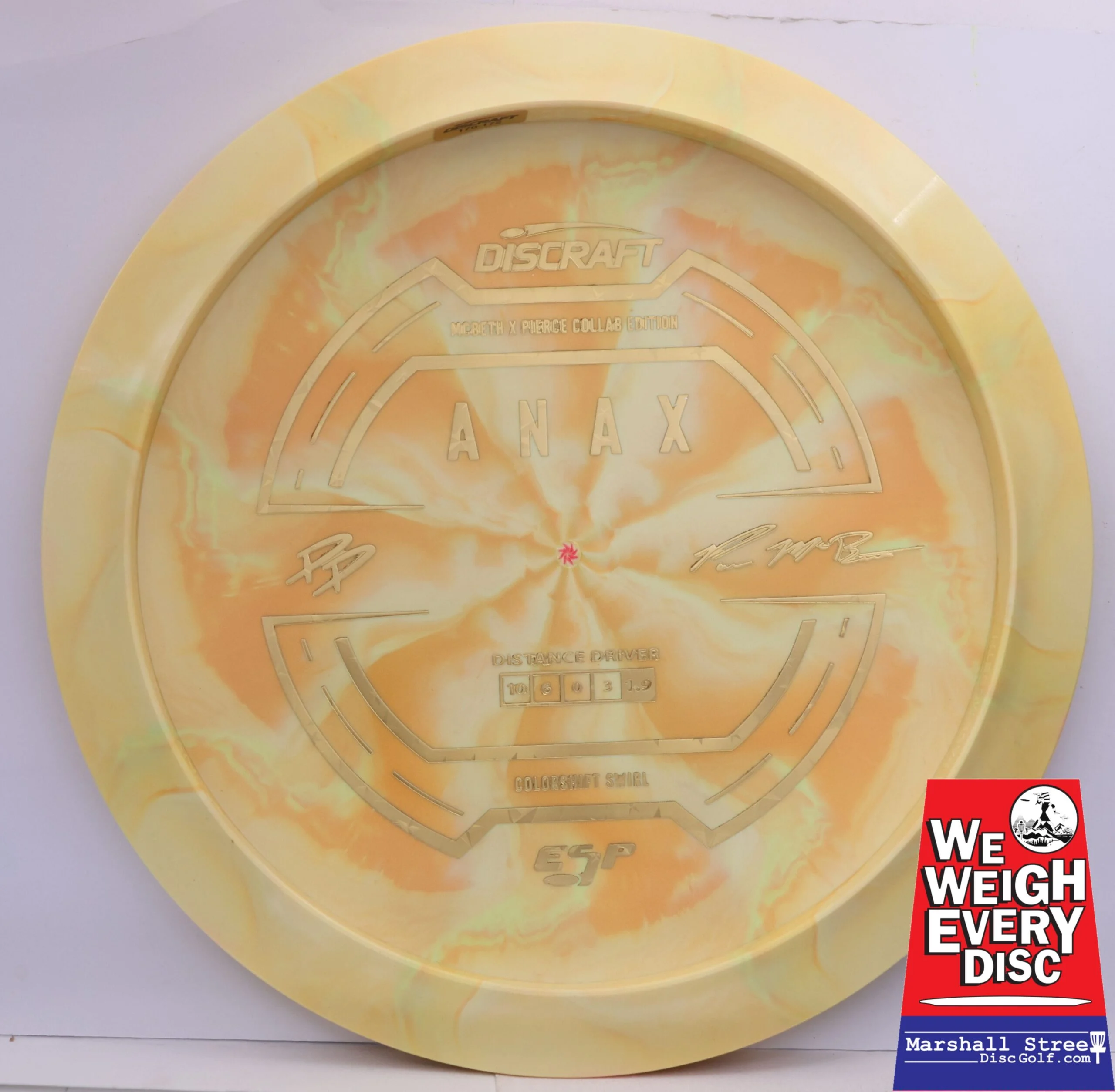 ESP Swirl Anax, Bottom Stamp - Paul McBeth & Paige Pierce 2025 GMC Collab - Image 4