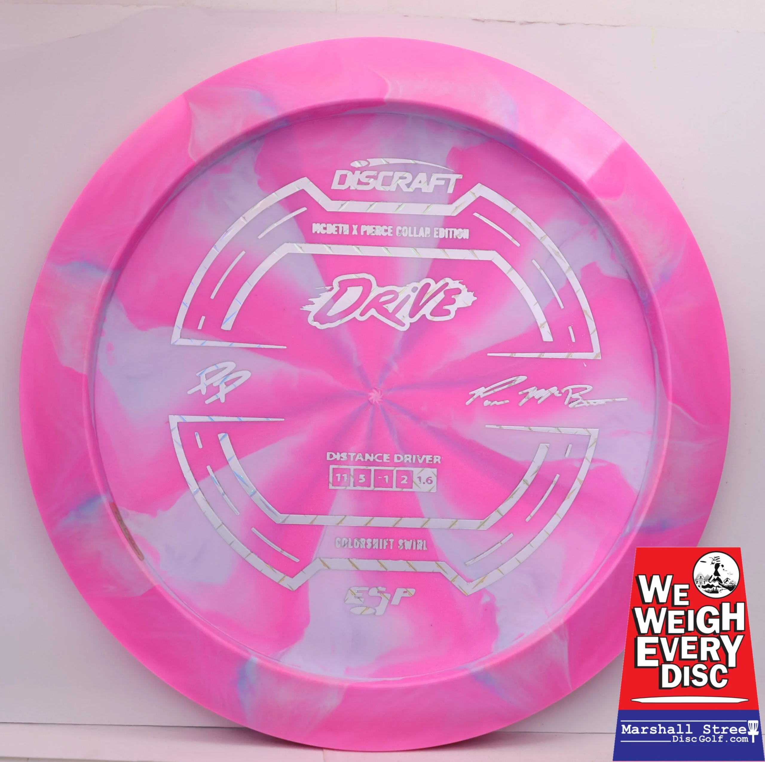 ESP Swirl Drive, Bottom Stamp - Paul McBeth & Paige Pierce GMC Collab - Image 2
