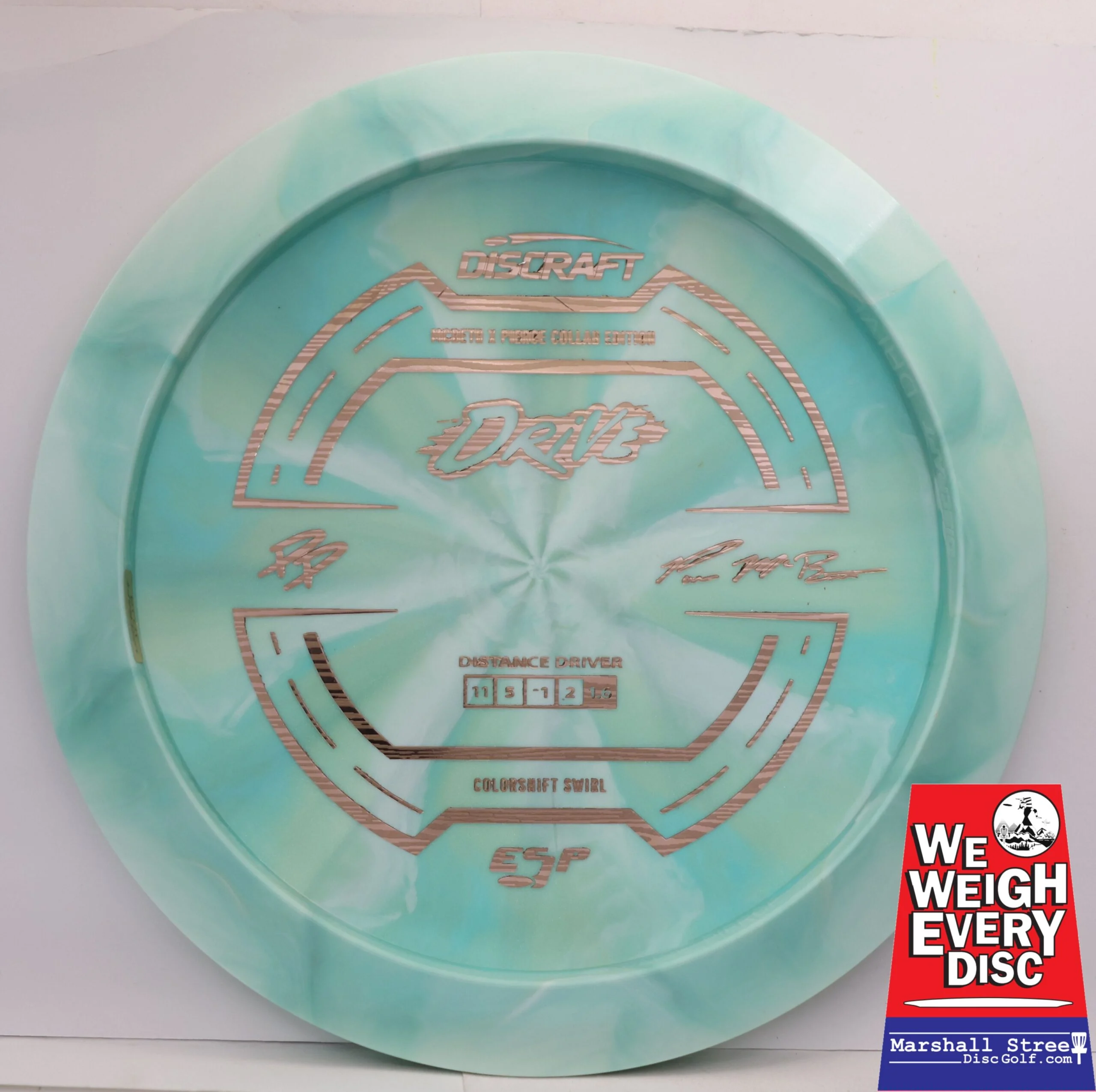 ESP Swirl Drive, Bottom Stamp - Paul McBeth & Paige Pierce GMC Collab - Image 3