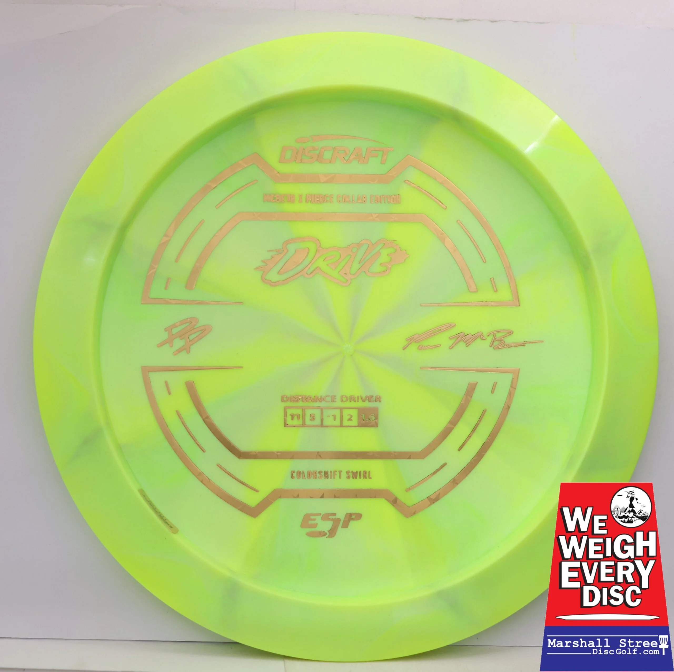 ESP Swirl Drive, Bottom Stamp - Paul McBeth & Paige Pierce GMC Collab - Image 4