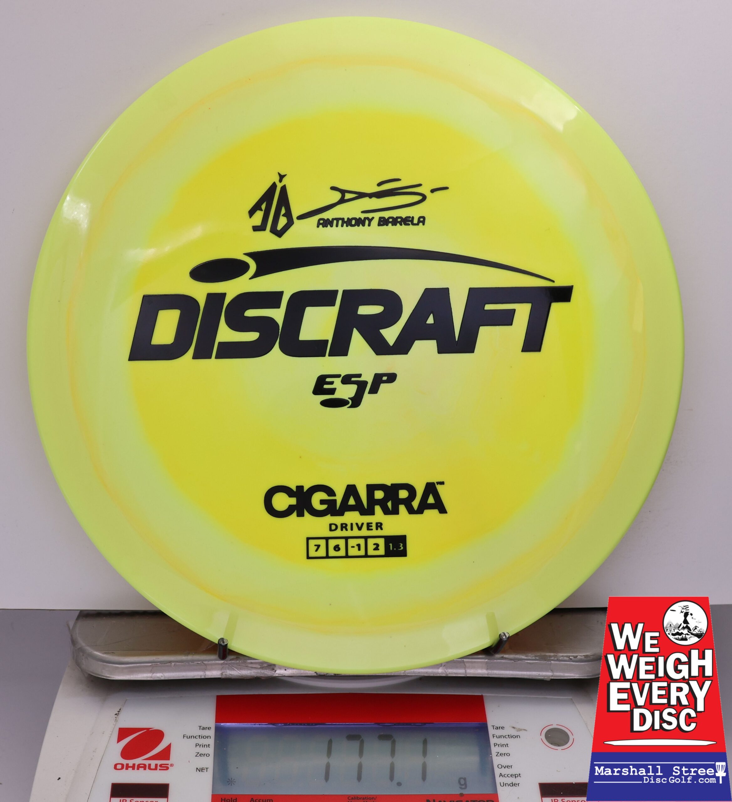 483787 ESP Cigarra, Anthony Barela - #01 Yellow, 177