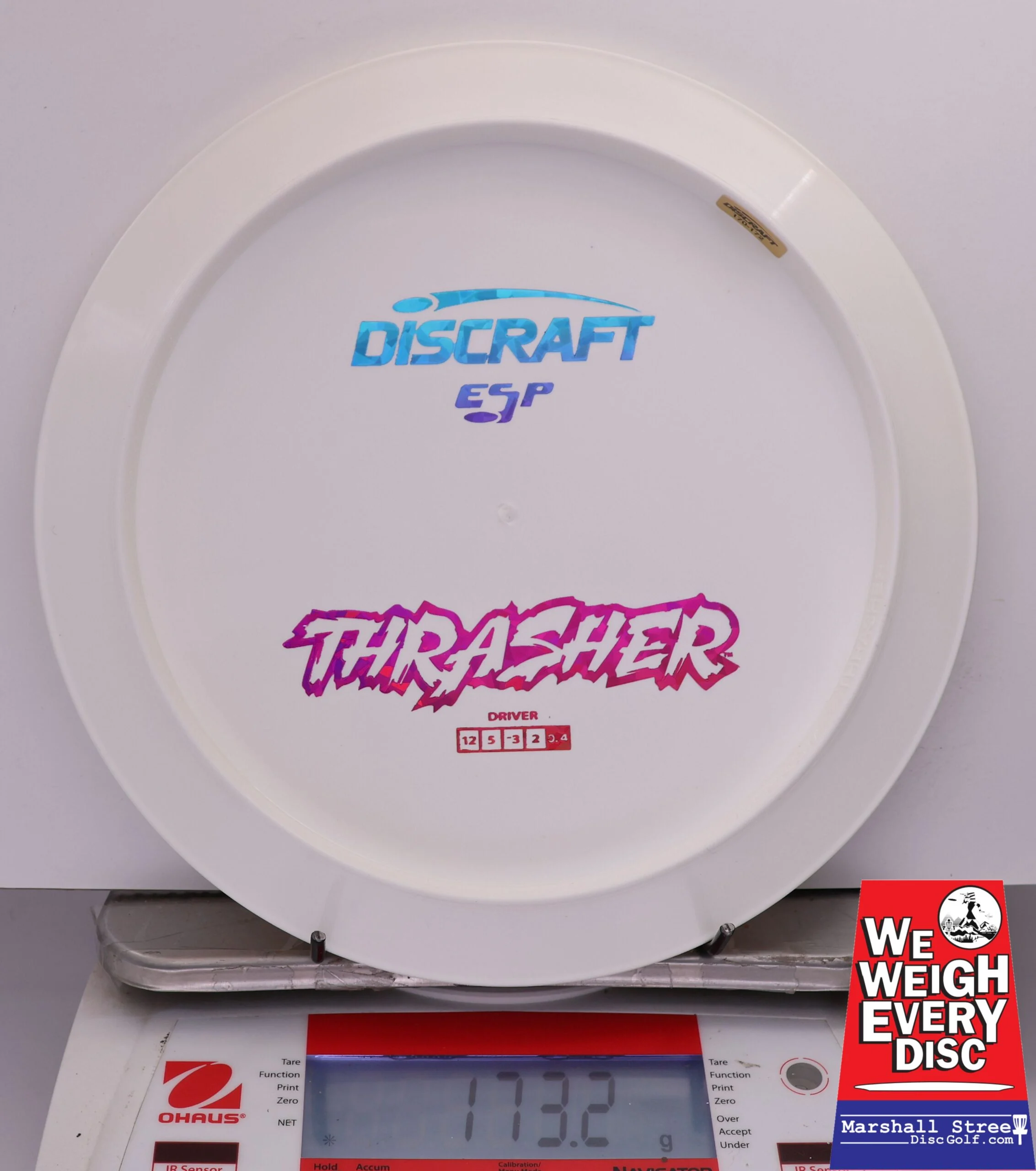 484329 ESP Thrasher, Bottom Stamp - #735 White, 173