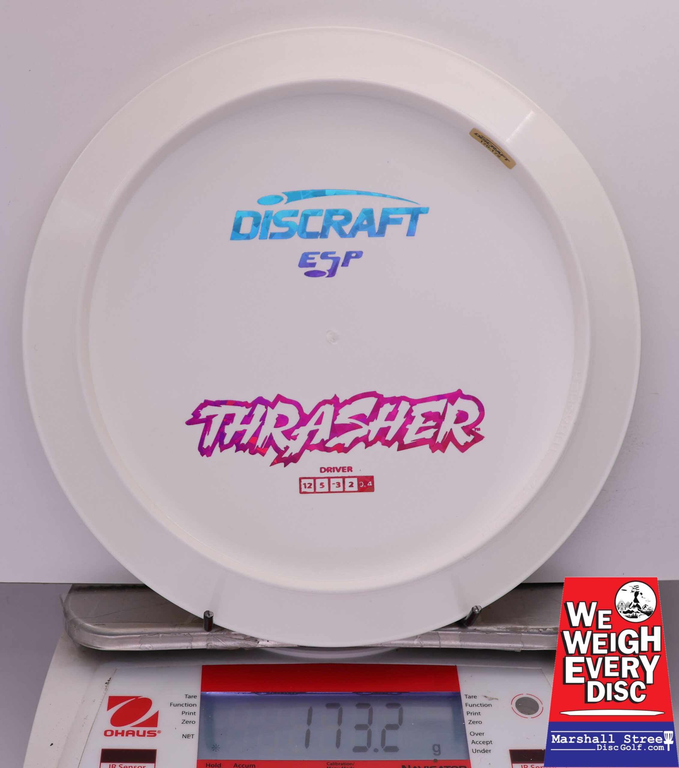 484329 ESP Thrasher, Bottom Stamp - #735 White, 173