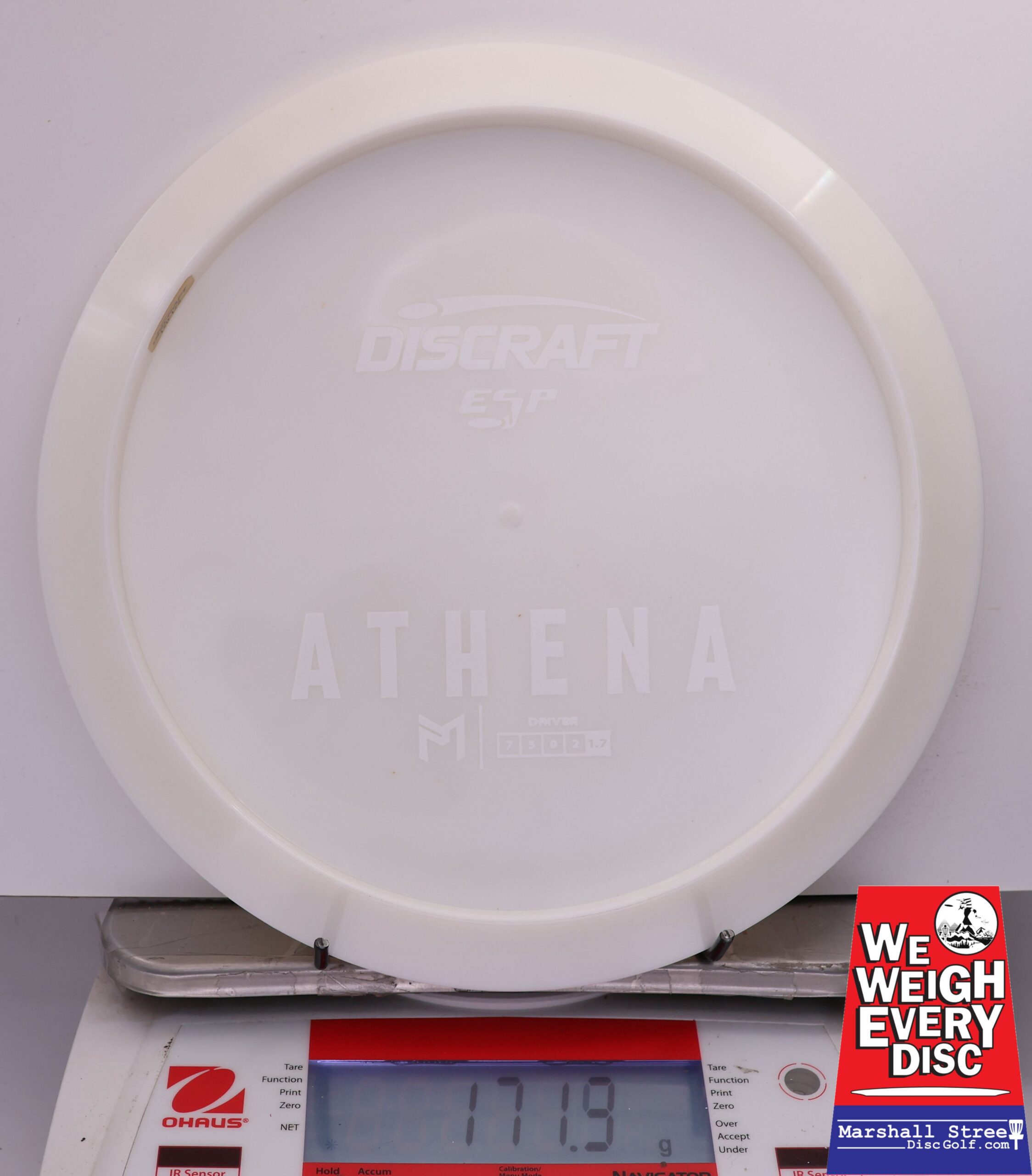 484419 ESP Athena, Paul McBeth - Bottom Stamp - #736 White, 172