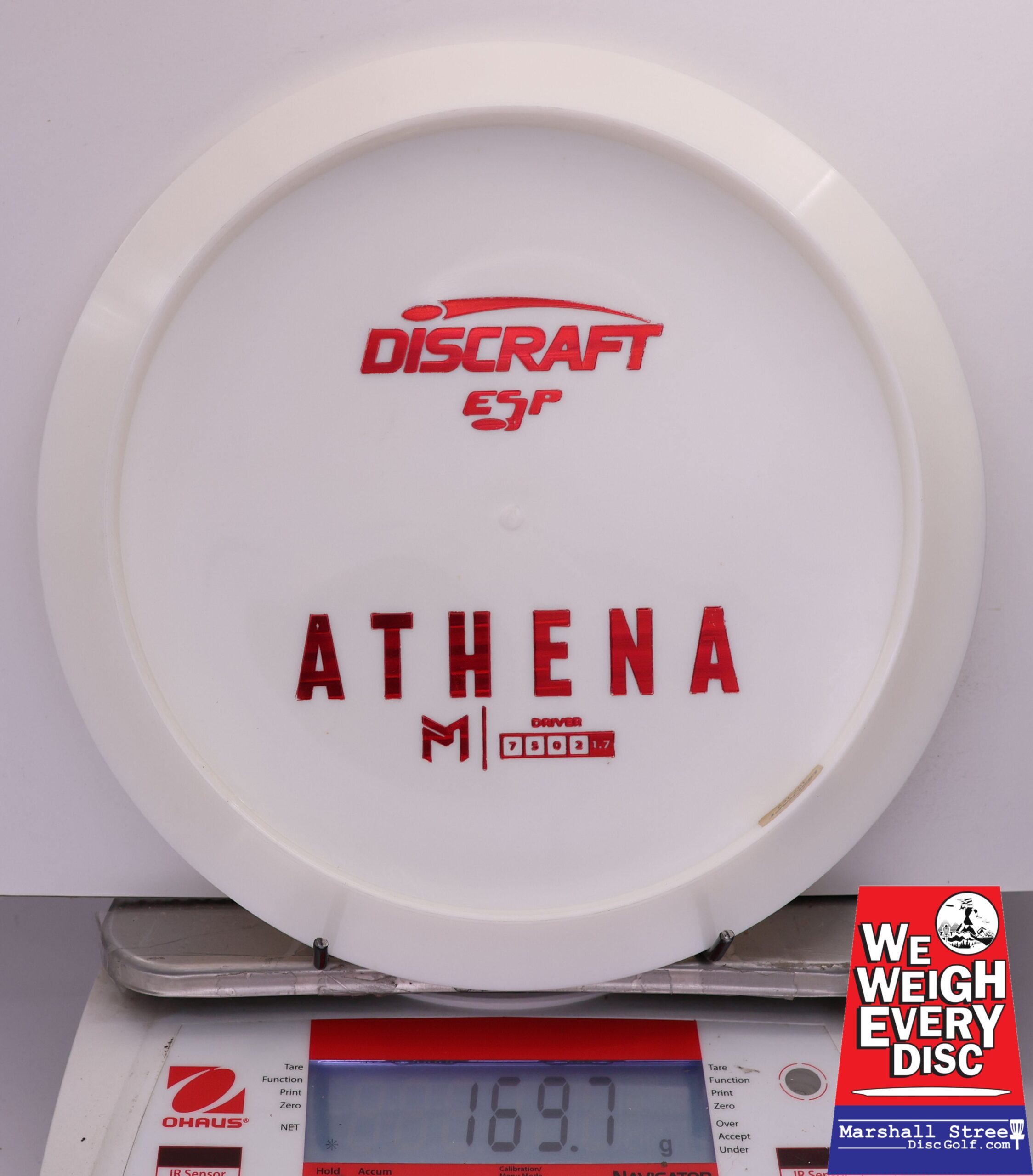 484422 ESP Athena, Paul McBeth - Bottom Stamp - #739 White, 170