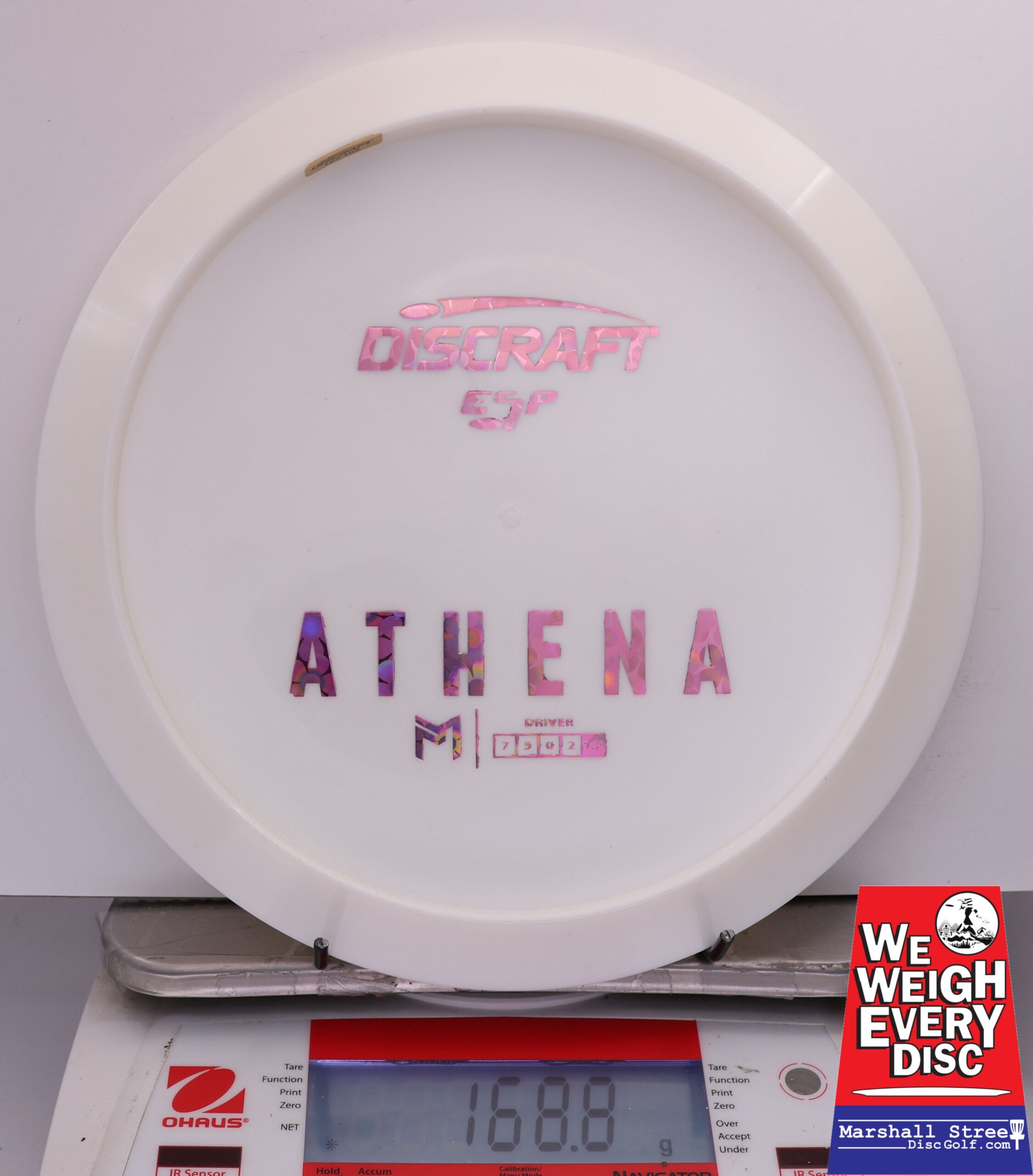 484428 ESP Athena, Paul McBeth - Bottom Stamp - #741 White, 169