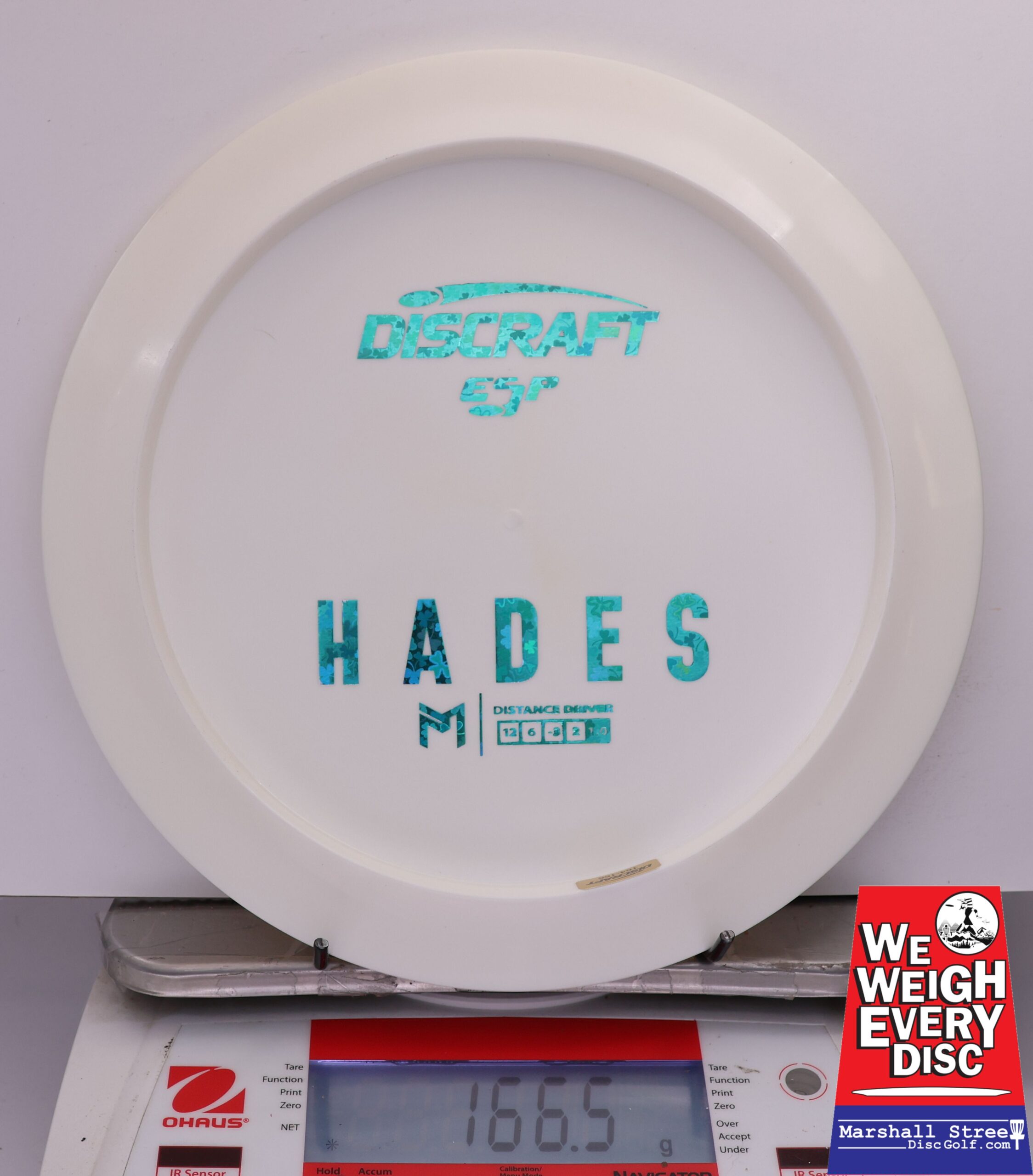 484441 ESP Hades, Paul McBeth - Bottom Stamp - #735 White, 167