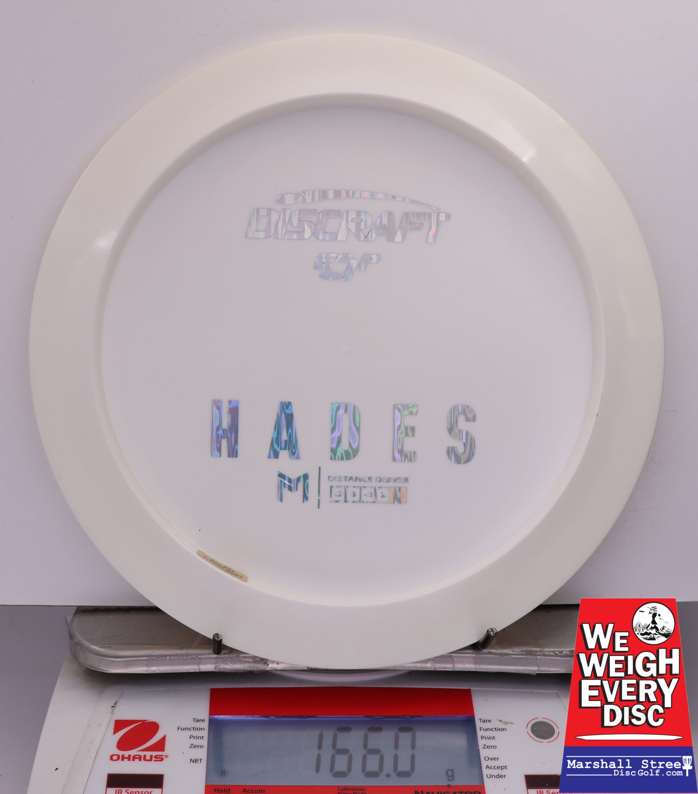 484443 ESP Hades, Paul McBeth - Bottom Stamp - #737 White, 166