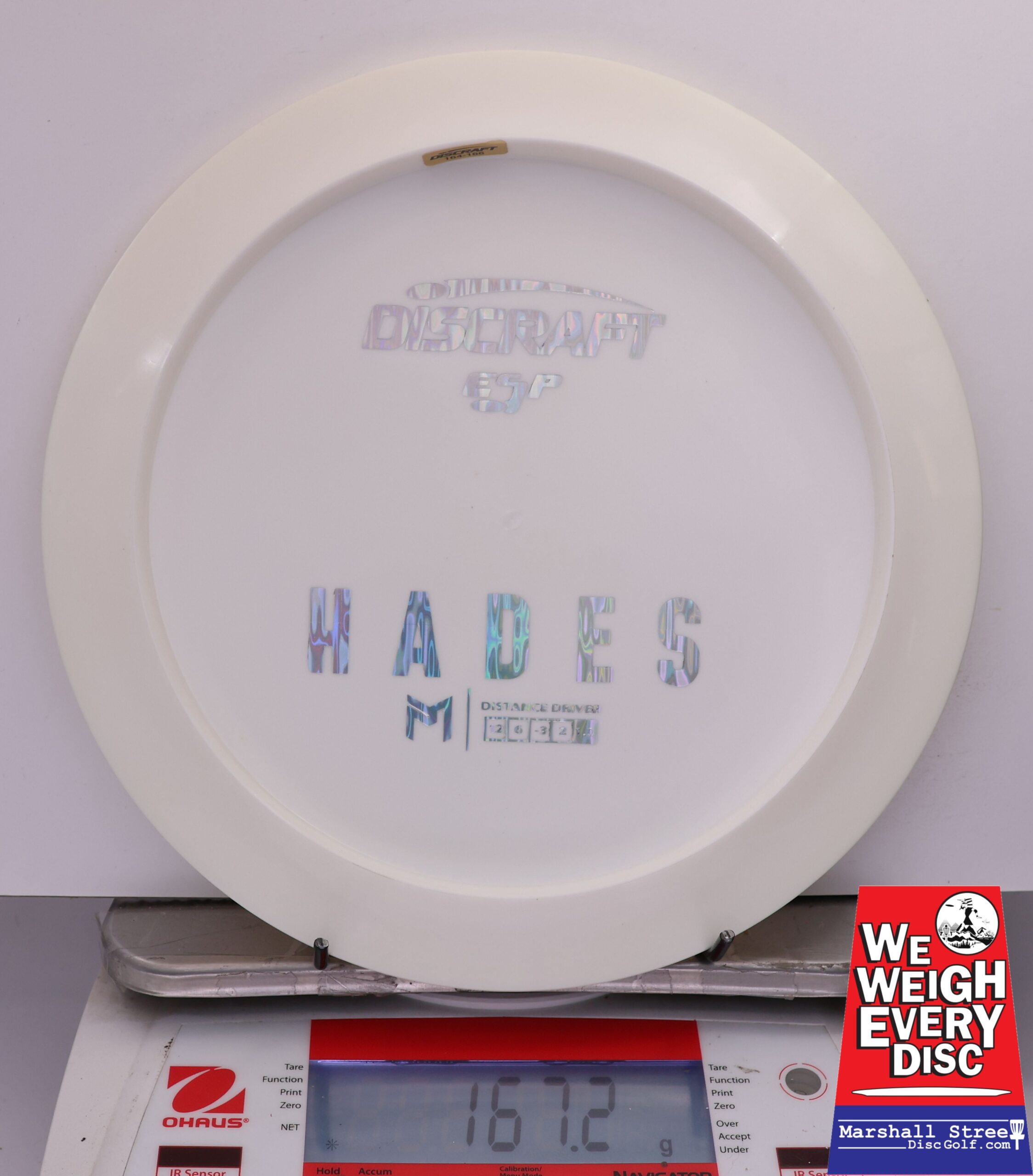 484444 ESP Hades, Paul McBeth - Bottom Stamp - #738 White, 167