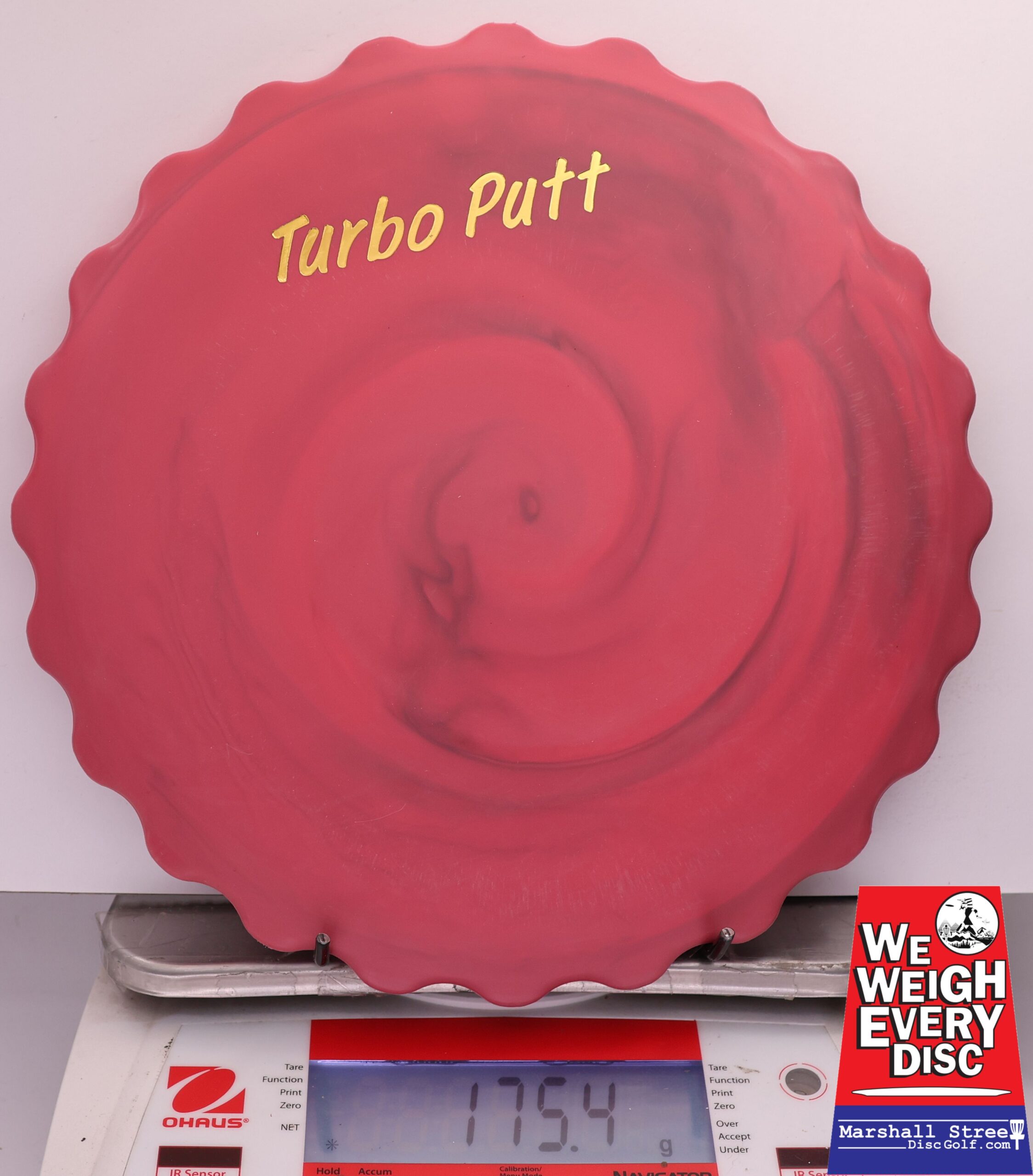 484548 Turbo Putt - #16 DkRed, 175