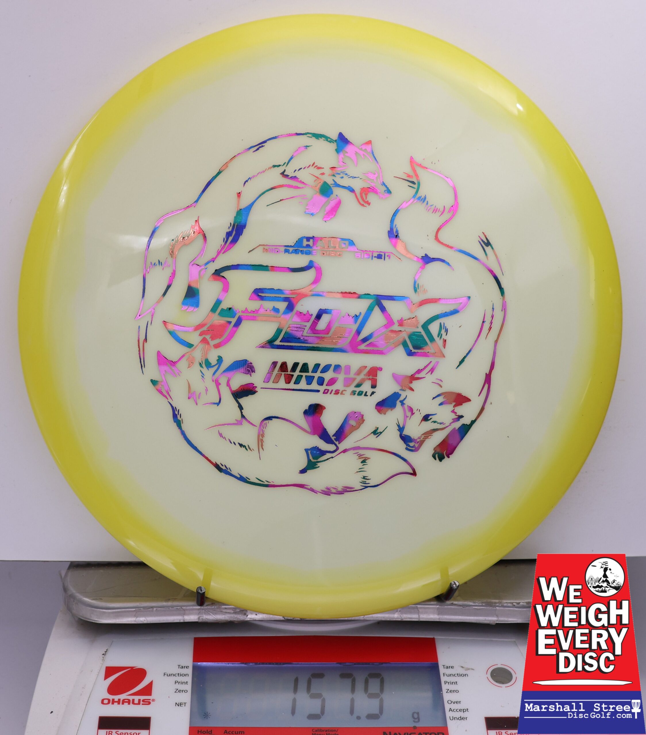 484733 Halo Star Fox - #50 Yellow-White, 158