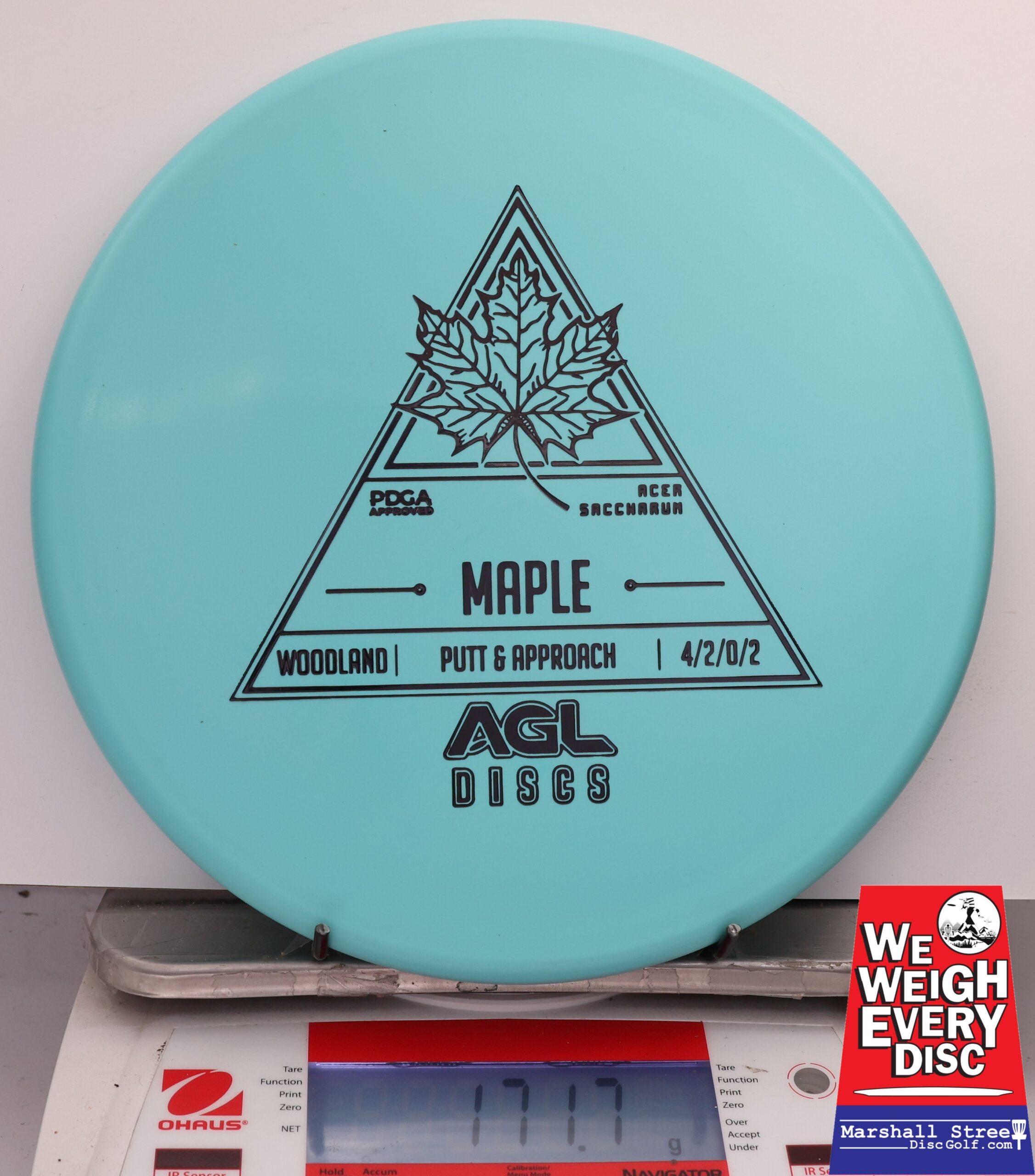 484854 Woodland Maple - #04 Aqua, 172