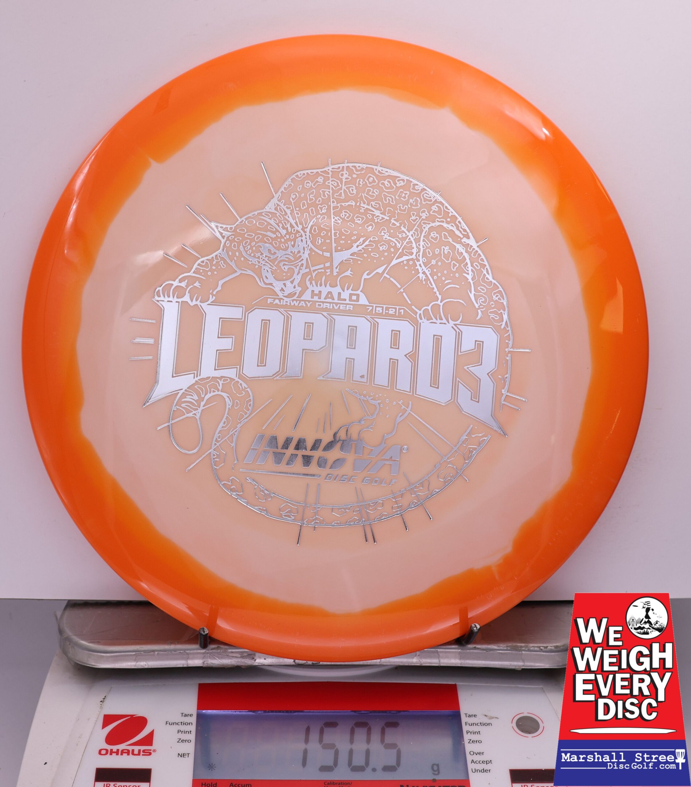 484999 Halo Star Leopard3 - #49 Orange-White, 151