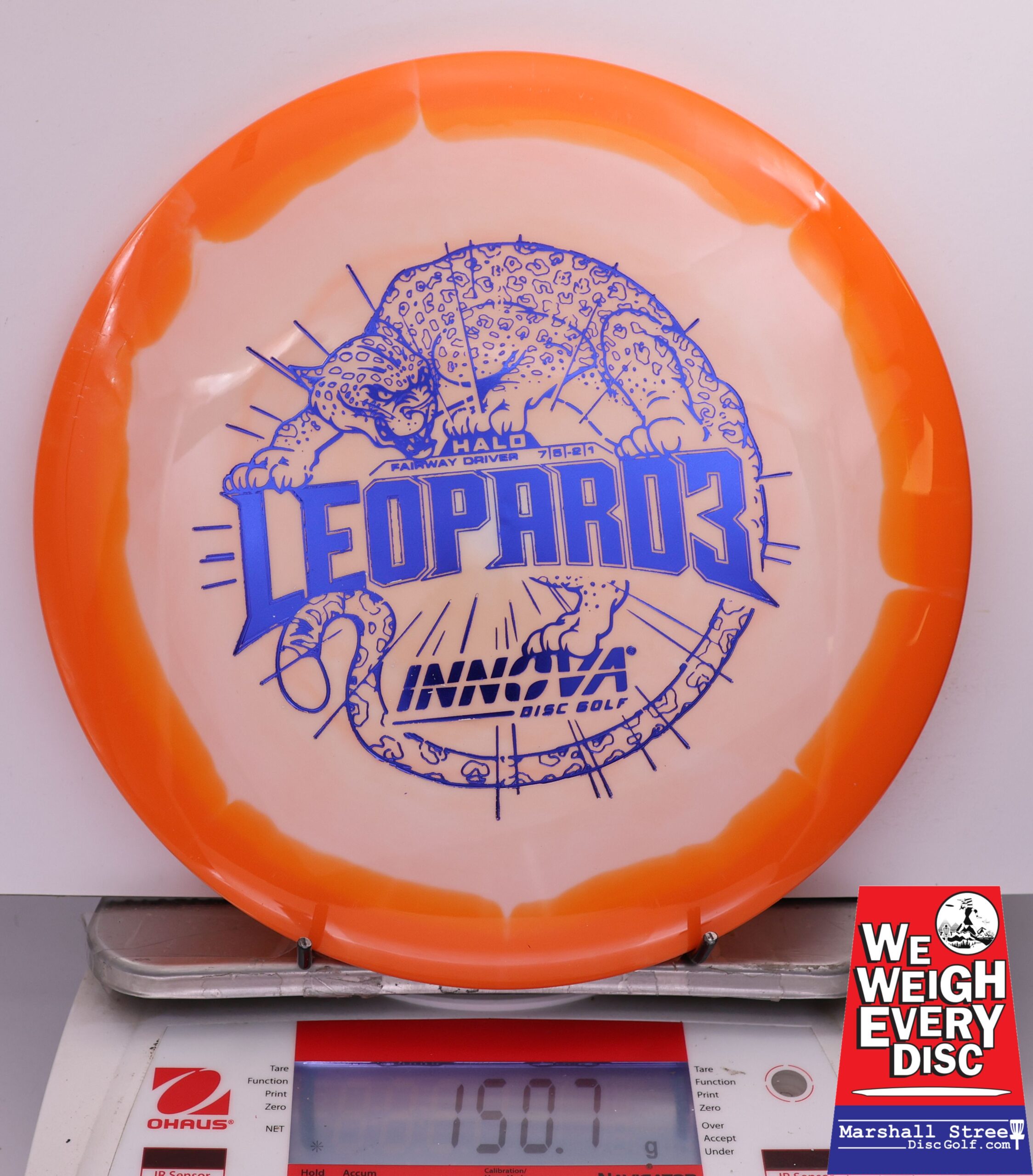 485007 Halo Star Leopard3 - #50 Orange-White, 151