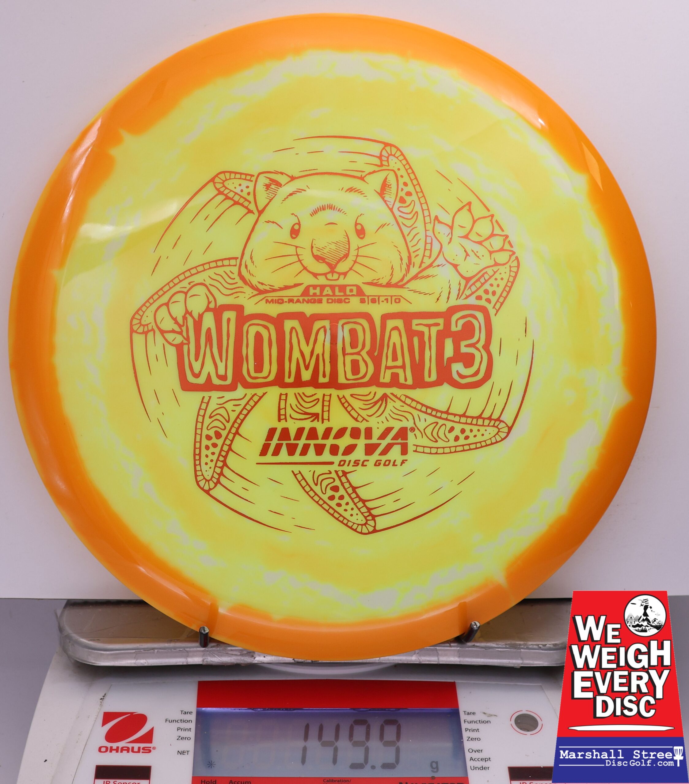 485092 Halo Star Wombat3 - #45 Orange-Yellow, 150