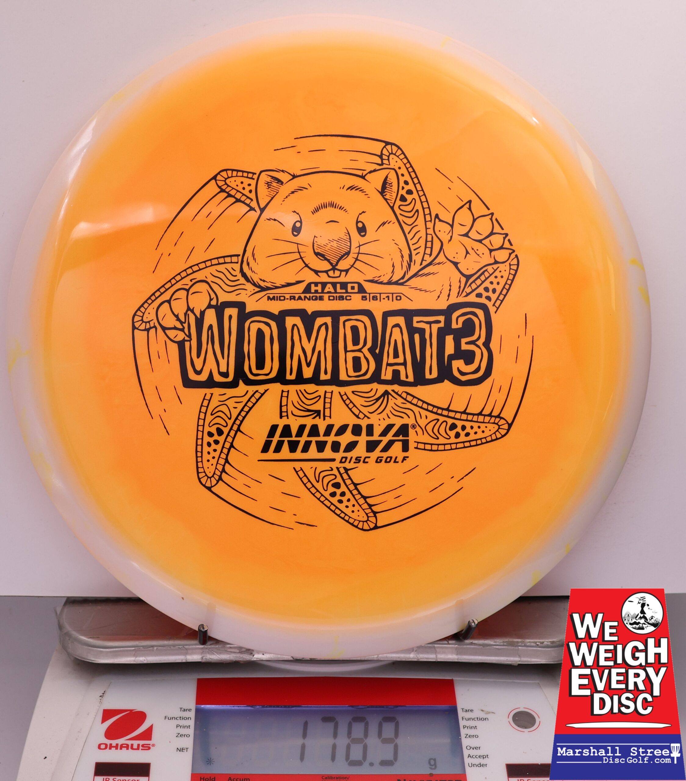 485103 Halo Star Wombat3 - #50 White-Orange, 179