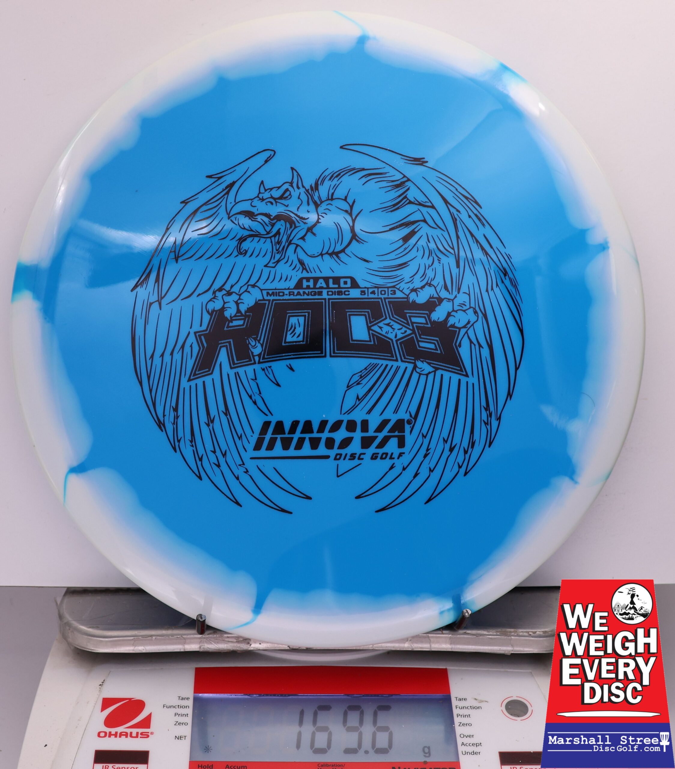 485124 Halo Star Roc3 - #40 White-Blue, 170