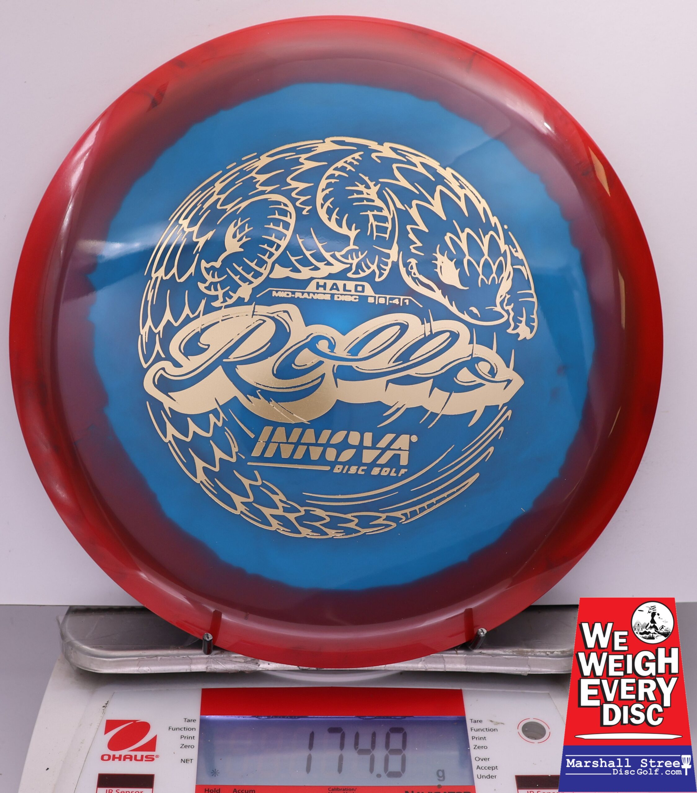 485182 Halo Star Rollo - #42 Red-Blue, 175