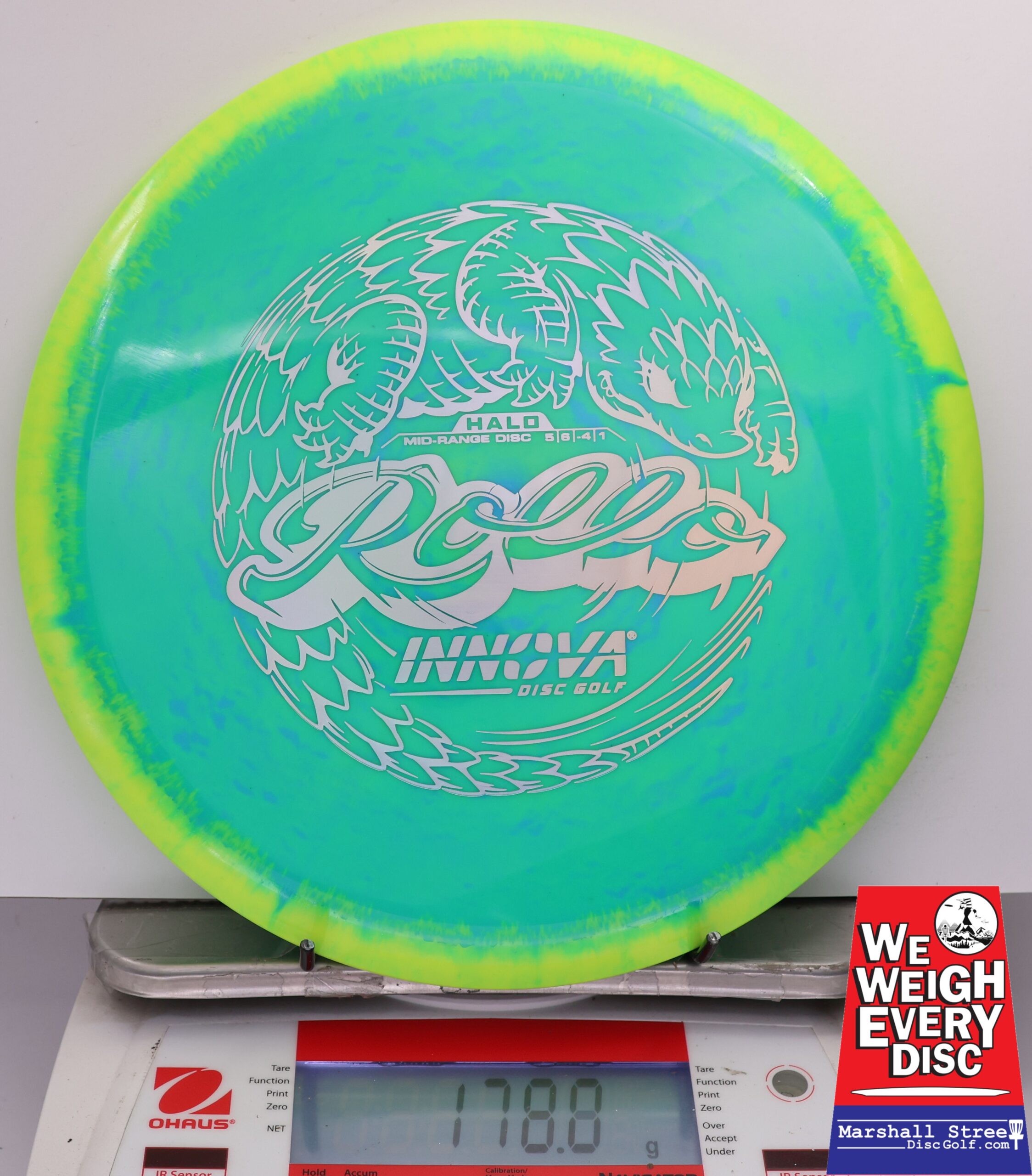 485183 Halo Star Rollo - #43 NYellow-Aqua, 179