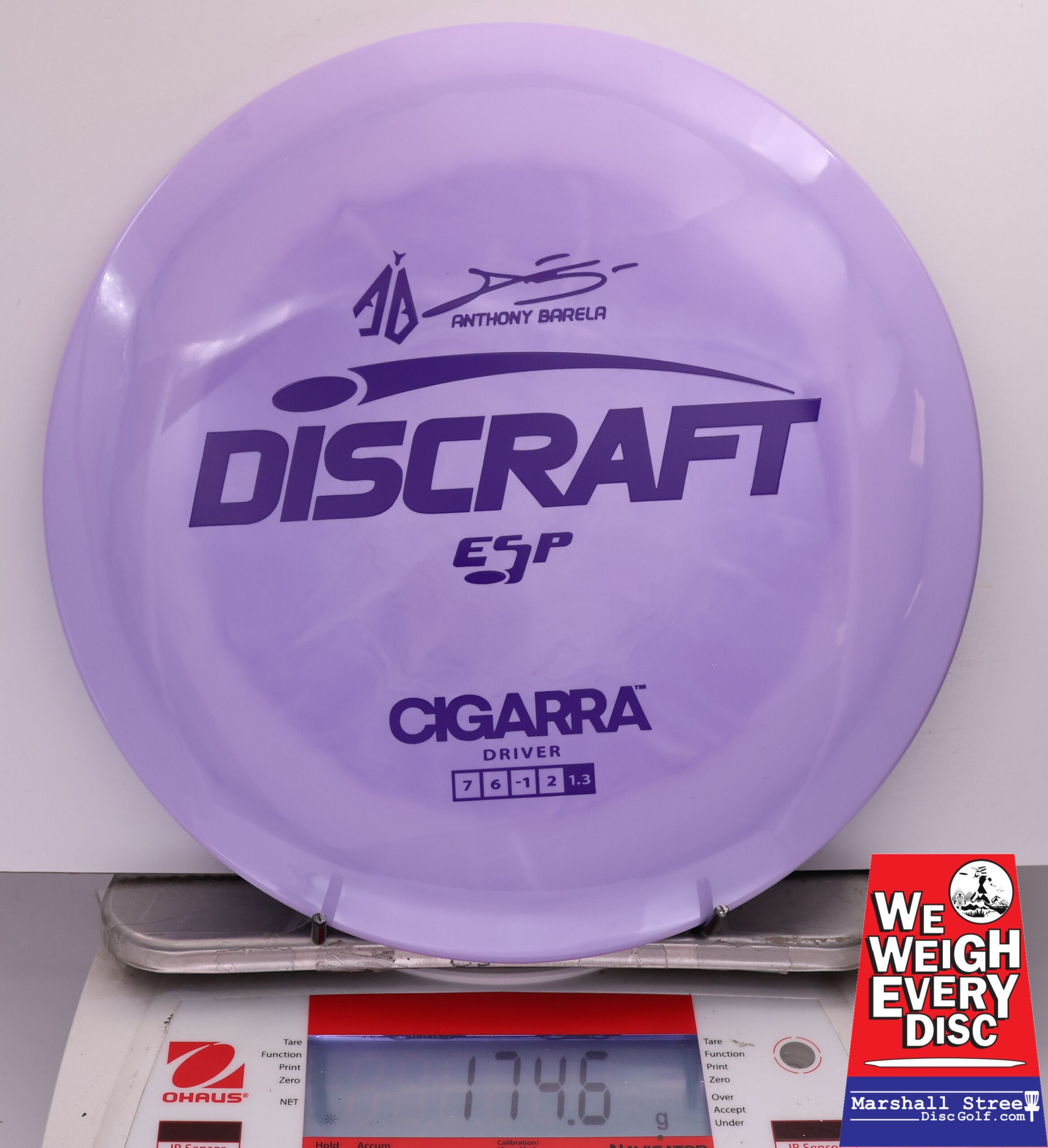 486588 ESP Cigarra, Anthony Barela - #19 Purple, 175